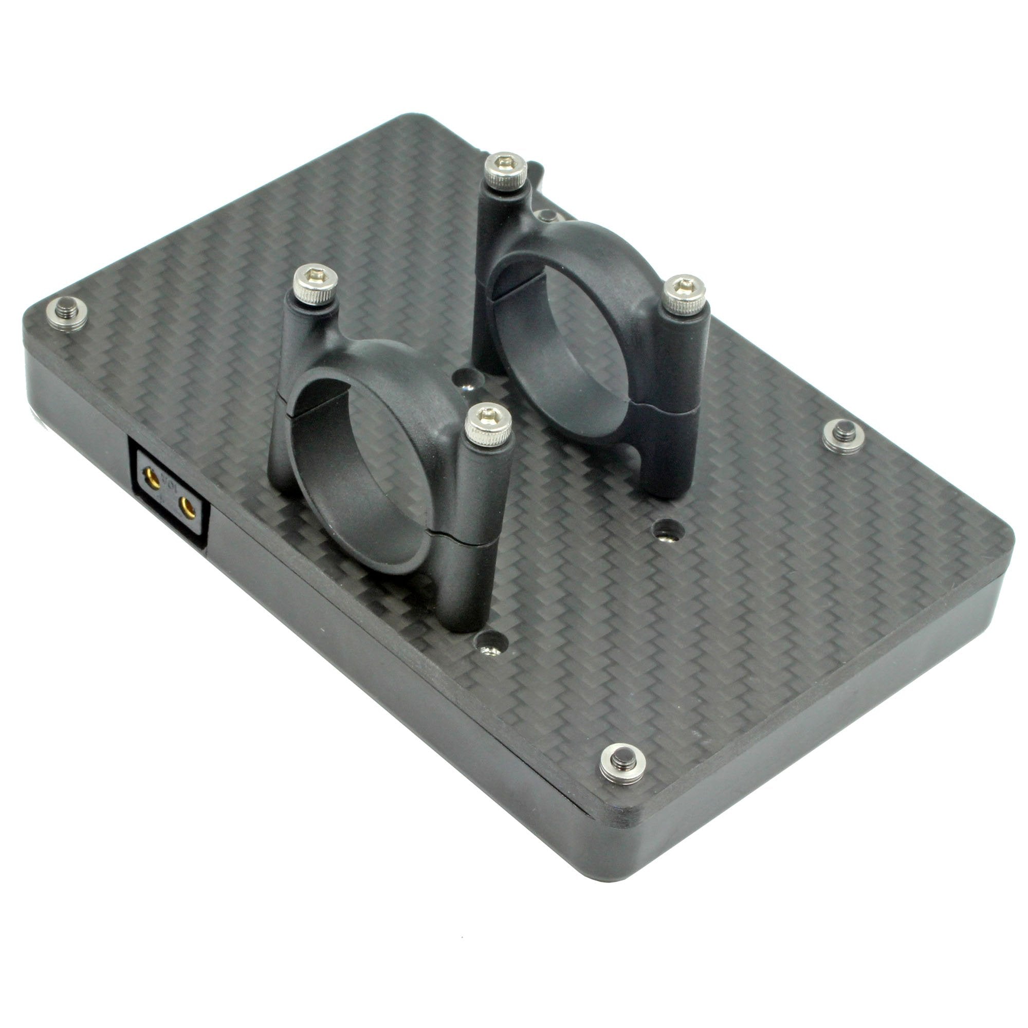 Gyrovu Gold Mount Carbon Fiber Battery Plate For Dji Ronin-M/Mx, fly Movi Stabilizers