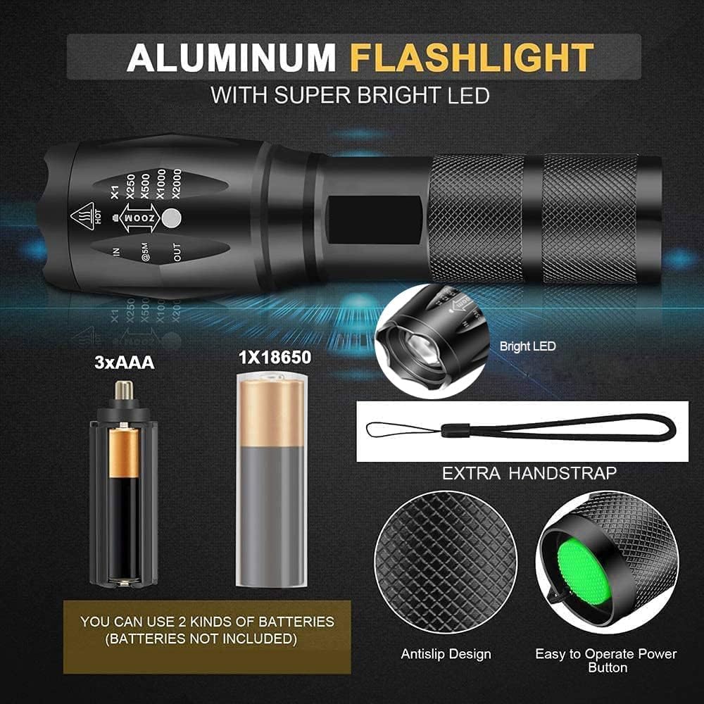 Mviocs Uv Flashlight, Portable Blacklight Flashlight, Led Torch With White And Uv Light Combo, Black Light Pet Urine Detector For Dog/Cat Urine, Dry Stains, Scorpions Finder, Bed Bug, Outdoor
