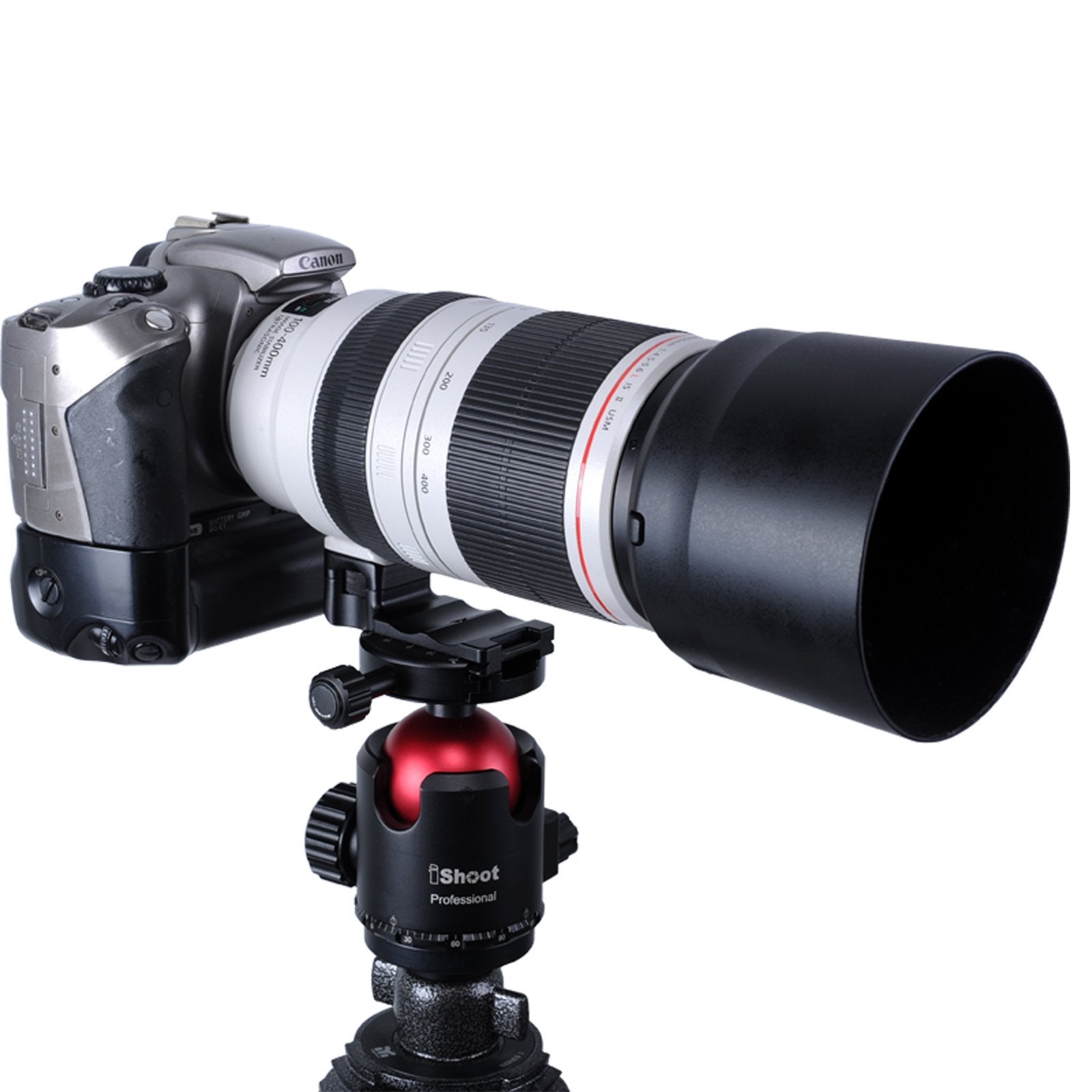 Ishoot Lens Collar Foot Tripod Mount Ring Stand Base For Canon Ef 100-400Mm F/4.5-5.6L Is Ii Usm Bottom Is Camera Quick Release Plate Compatible With Ball Head Of Arca-Swiss Standard Interface