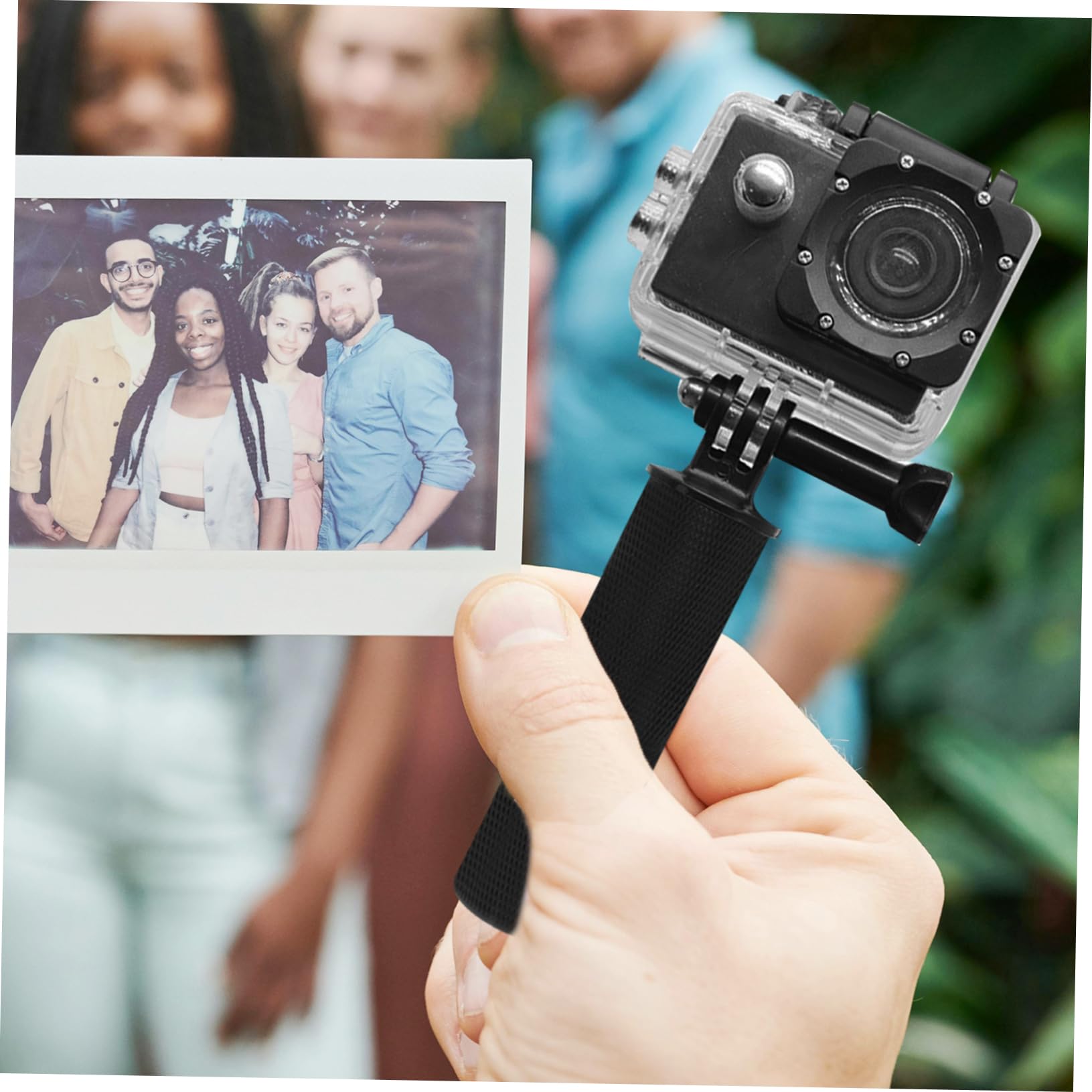 Vaguelly 3Pcs Versatile Camera Handle Grip Stabilizer For Dslr Camcorder Phone Mount Led Light Grip Comfortable