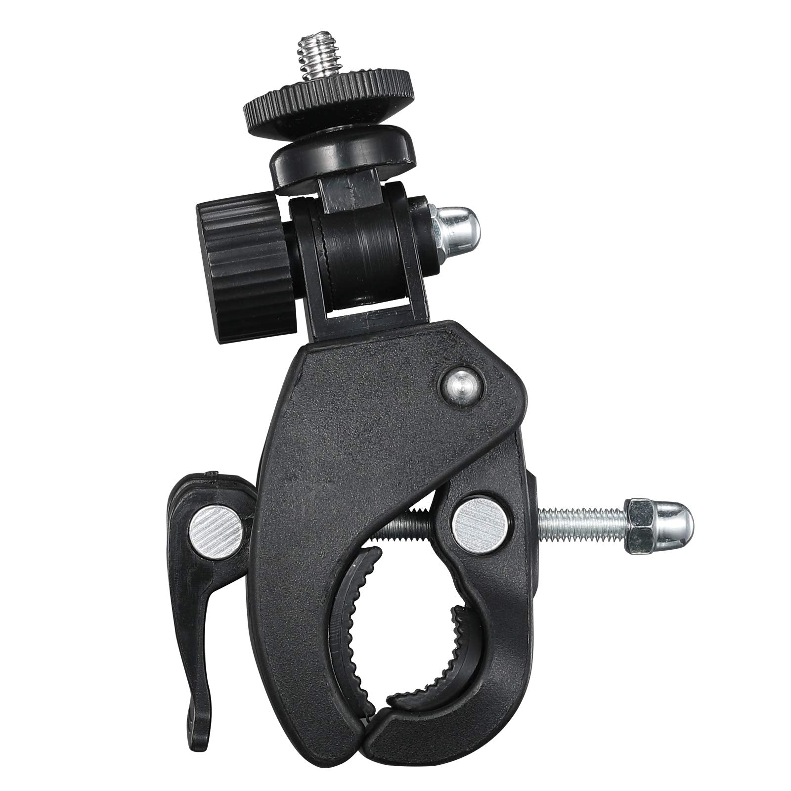 Supon Camera Super Clamp With 1/4"- 20 Threaded Head Compatible For Lcd Monitor,Dslr Cameras,Dv,Flash Light,Studio Backdrop,Bike, Microphone Stands, Music Stands,Tripod, Motorcycle,Rod Bar