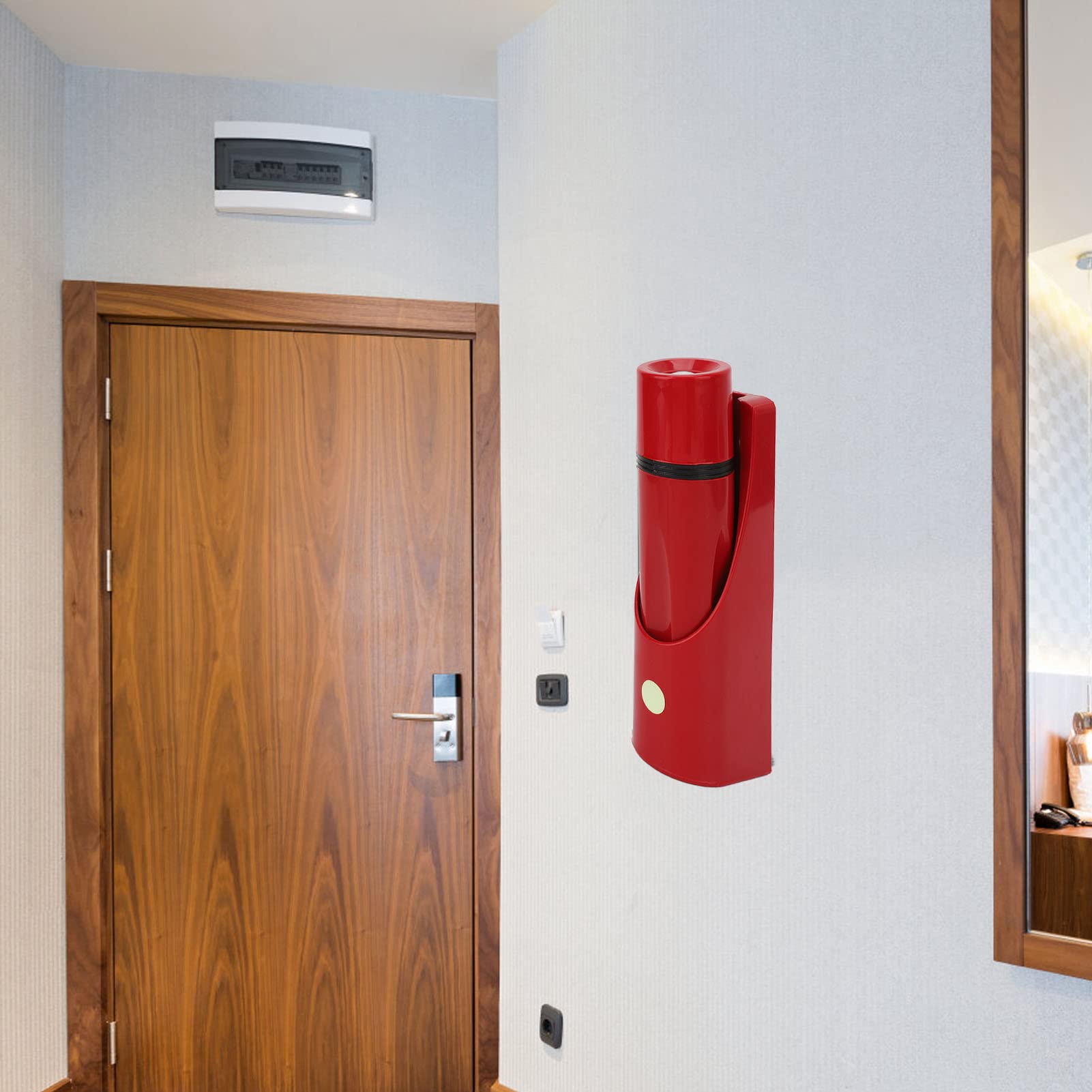 Buachois Wall Mounted Flashlight, Led High Brightness Battery Powered Small Emergency Flashlight, Escape Lighting Torch For Hotel, Restaurant