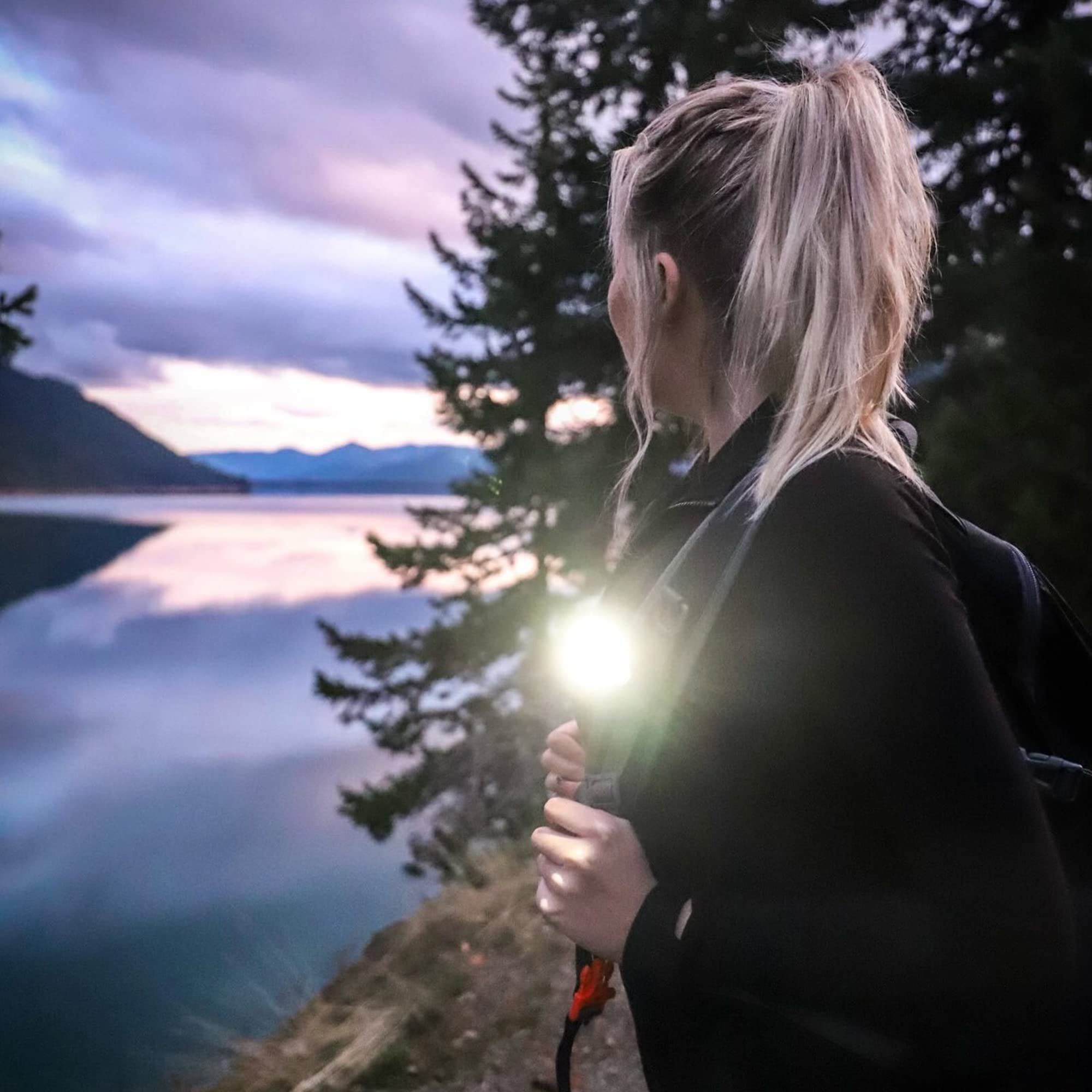 Sun Company Luma 360 - Swiveling Clip-On Led Light (2-Pack)  Rechargeable Clip Flashlight For Hat, Pocket, Hardhat  Bright Hands  Clipon Flashlights For Hiking, Running, Or Dog Walking