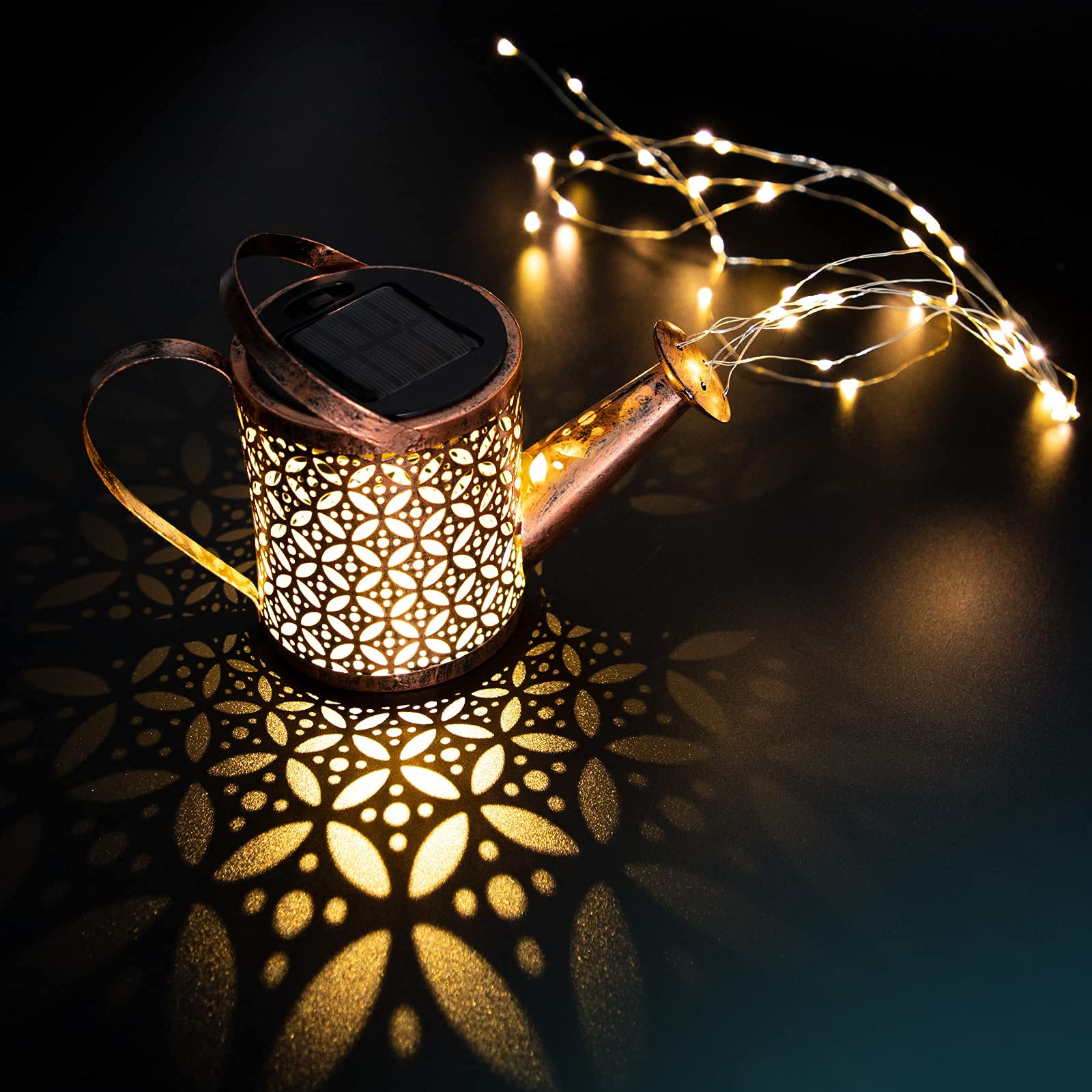 Undreem Solar Light Outdoor Decorative Hanging Lanterm, Waterproof, Prefert For Your Garden, Table, Patio, Yard, Or Pathway