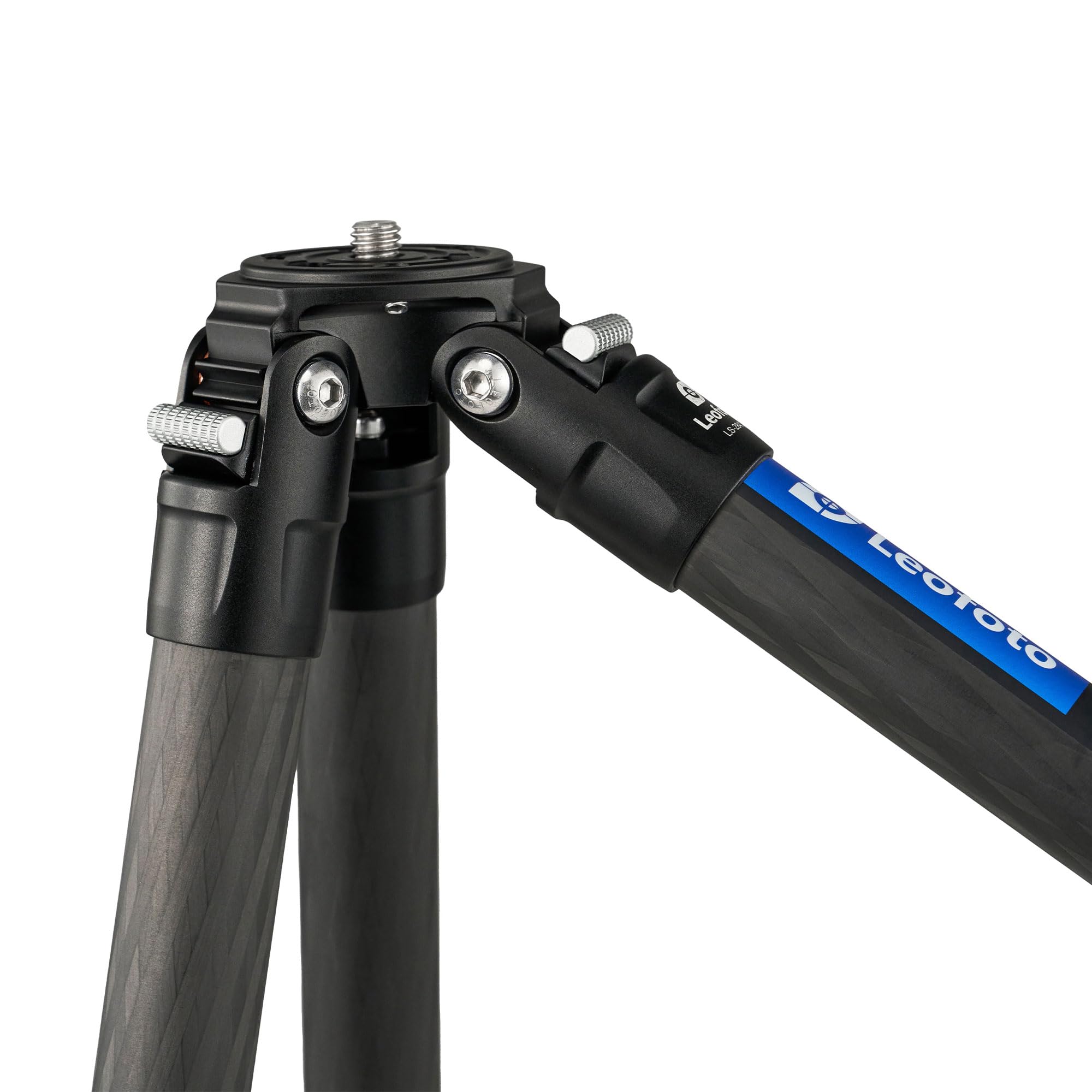 Leofoto 42" Lightweight Carbon Fiber Travel Tripod, Professional Compact Tripod For Camera Dslr Video, Max Load 13Lbs/6Kg (Ls-224Cx)