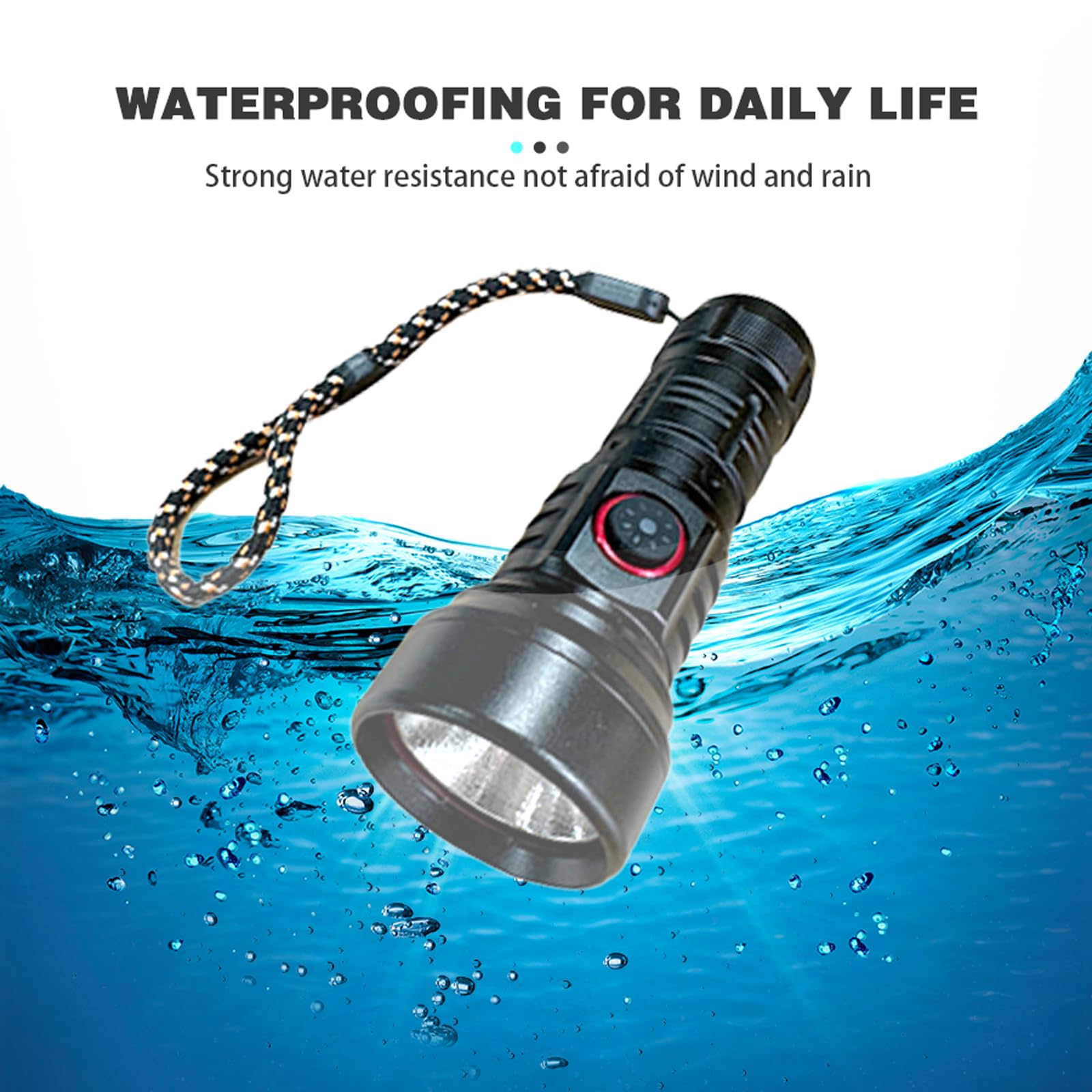 Wboxlizy Mini Flashlights High Lumens Rechargeable, Super Bright Flashlight, Mini Flashlights For Edc Carry, Utility Flashlight Waterproof Handheld Flash Light Led Flashlight For Emergencies, Camping, Hiking