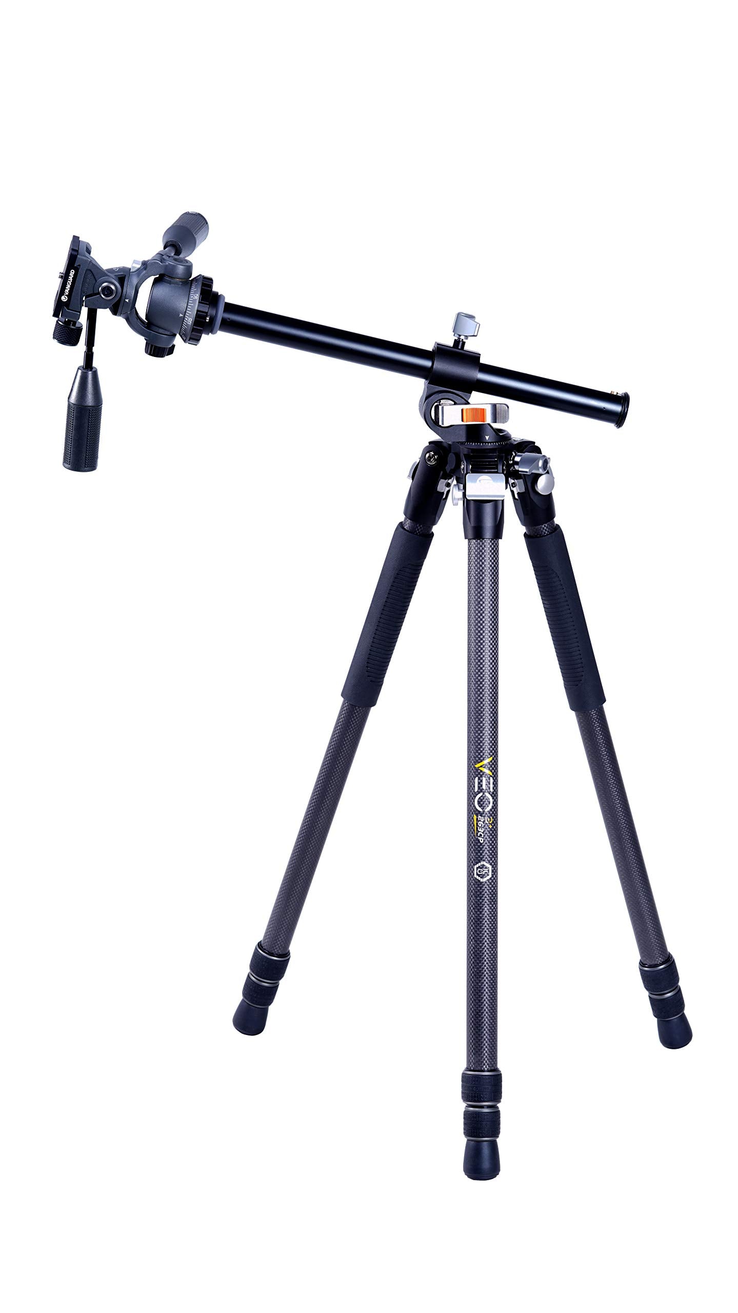 Vanguard Veo3+263Cp Carbon Fiber Tripod With Panhead And Multi-Angle Center Column For Overhead Shots