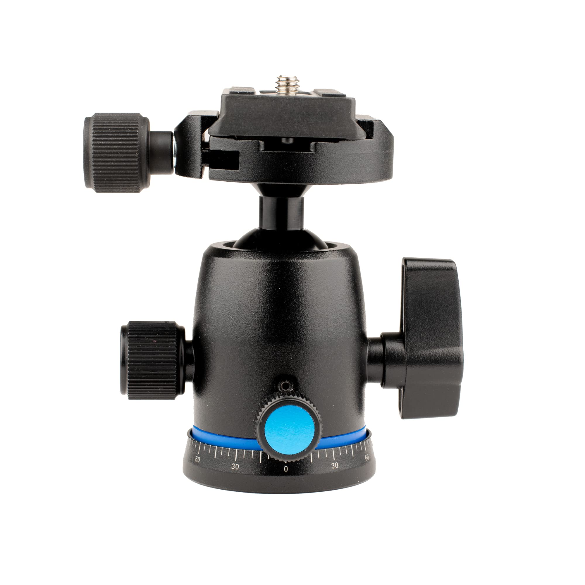 Slik Pro Al-523-Bh5Ac Aluminum Tripod Kit With Pbh-535Ac Dual Action Ball Head, Black (613-377)