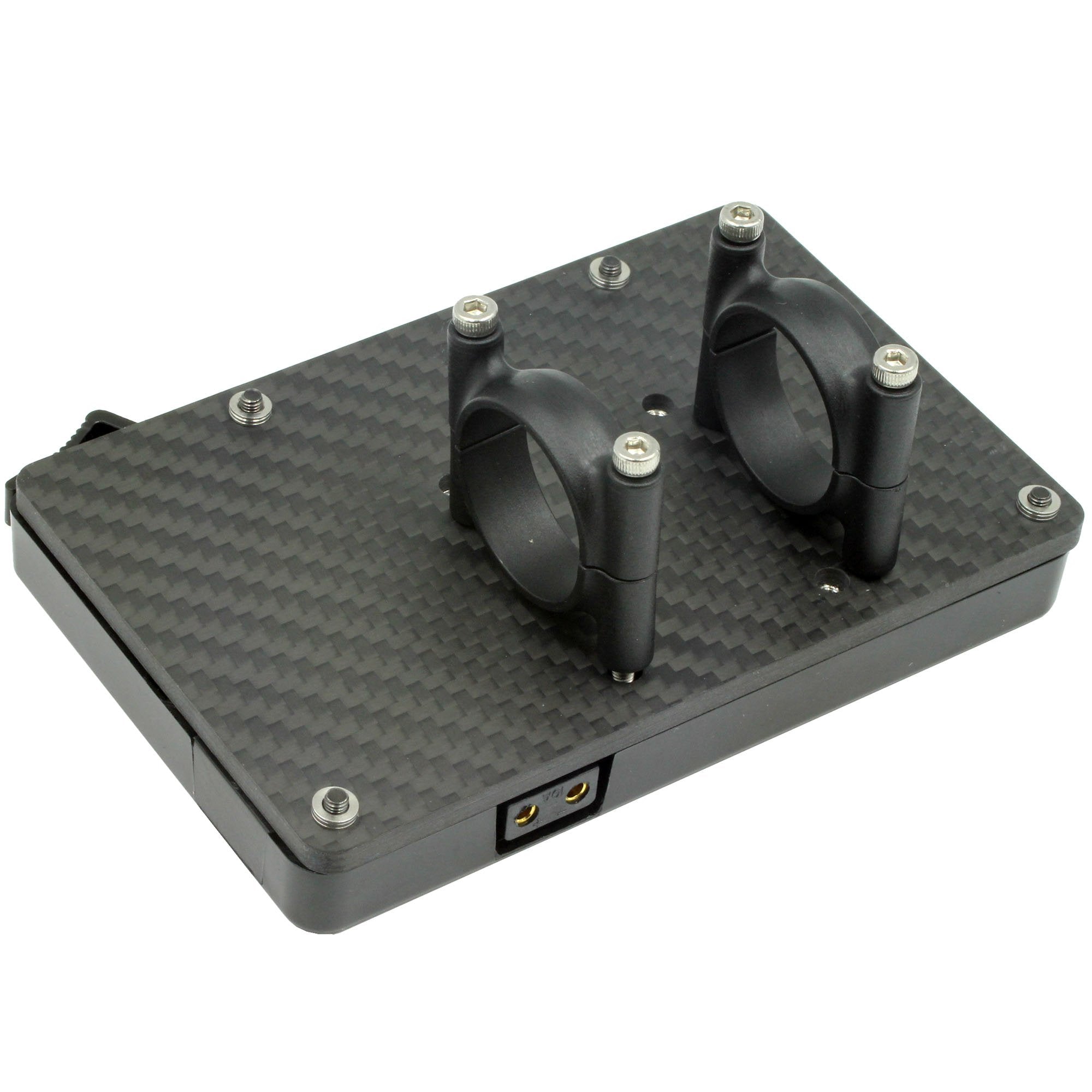 Gyrovu Gold Mount Carbon Fiber Battery Plate For Dji Ronin-M/Mx, fly Movi Stabilizers