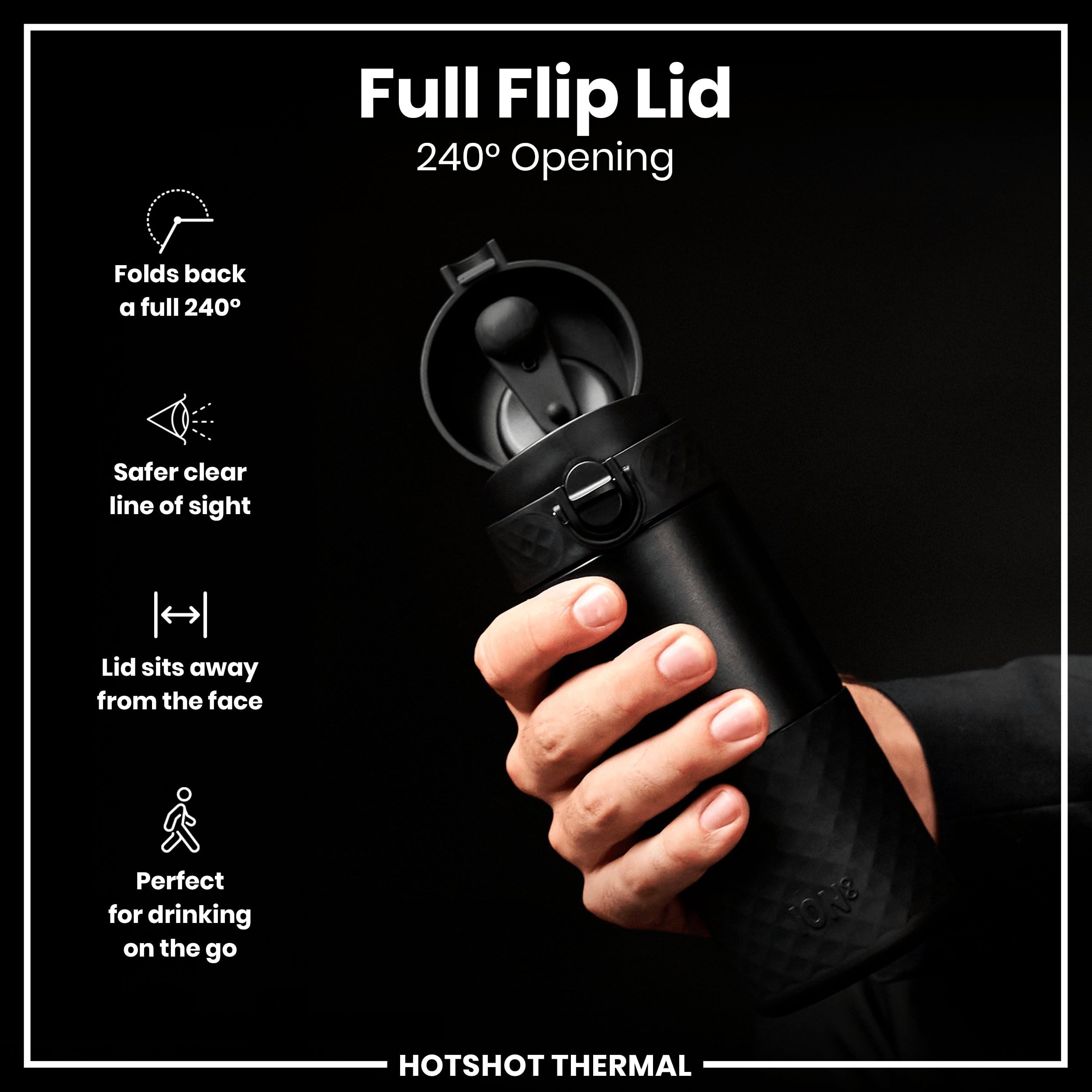 Ion8 Insulated Travel Mug, 360 Ml/12 Oz, Leak Proof, Triple Lock Secure, Spill- In Transit