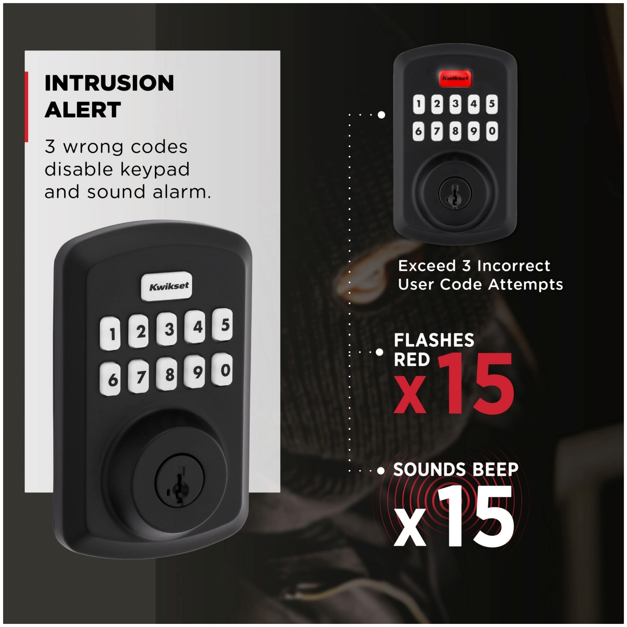 Kwikset 9250Trs-L03S Transitional Powerbolt 2 Electronic Smartcode Deadbolt Smartkey With Rcal Latch And Rcs Strike Lifetime Brass Finish