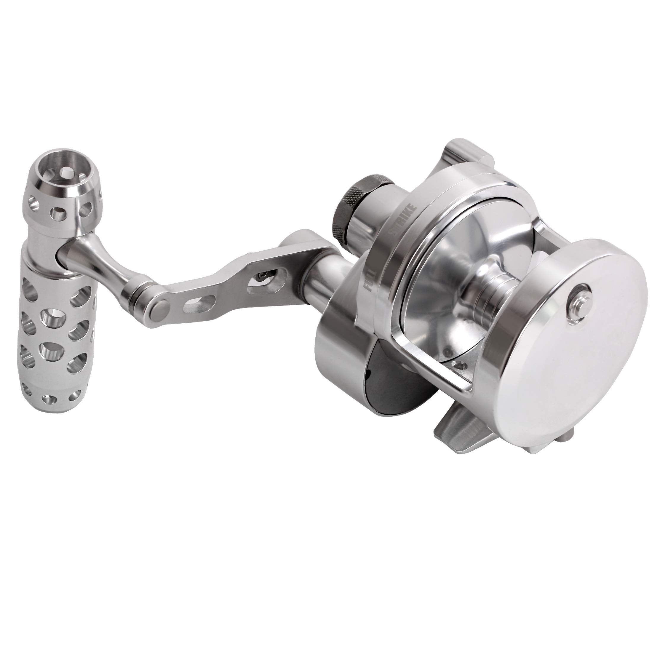 Channelmay Saltwater Jigging Big Game Fishing Reel Cnc Machined 2 Speed Lever Drag Deep Sea Boat Trolling Fishing Right Handed Only 44Lb
