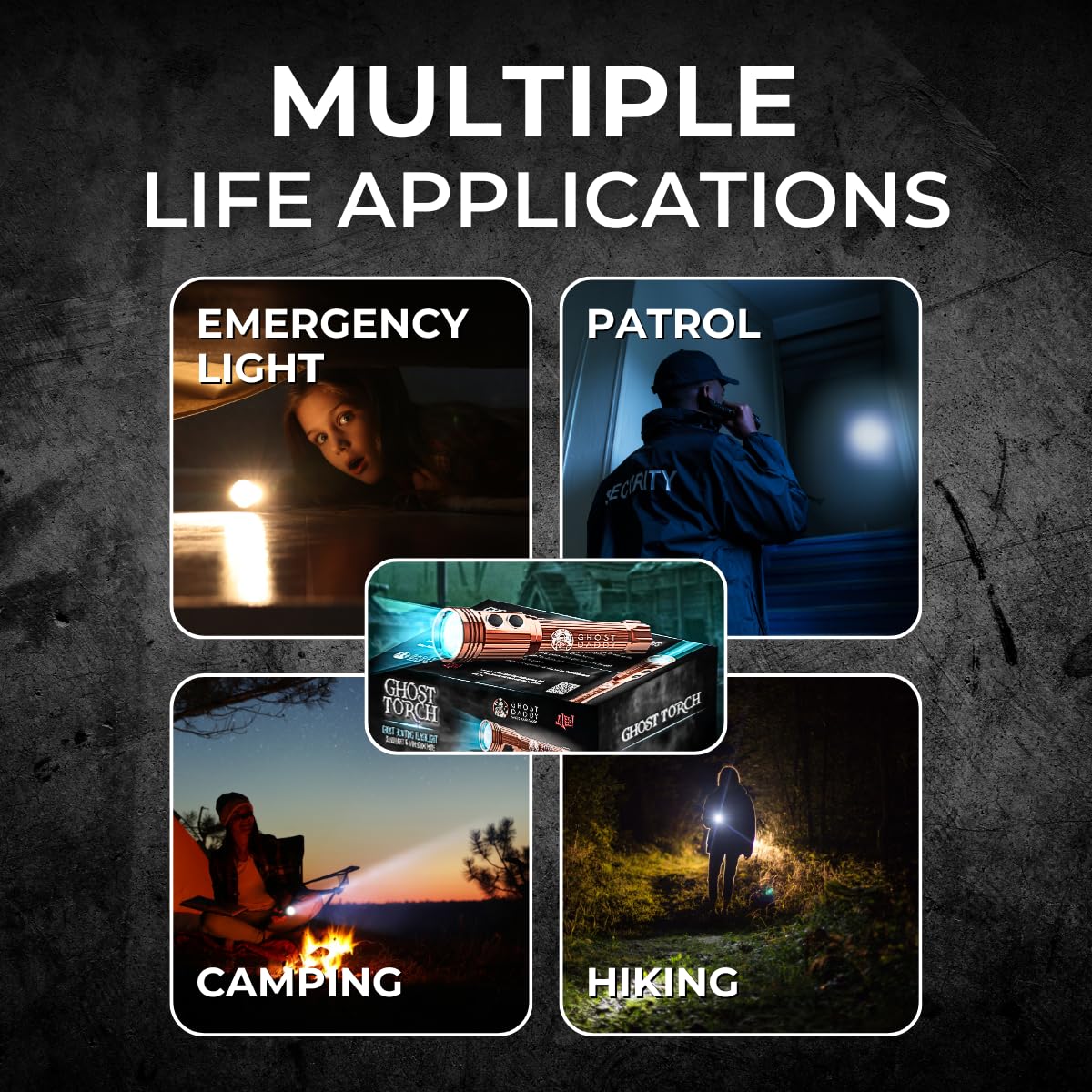 Us Ghost Adventures Ghost Torch Ghost adventure flashlight  3 Light Modes  Uv & Blacklight Options  Halloween Gadget  Gothic Home Decor  Spooky Tools