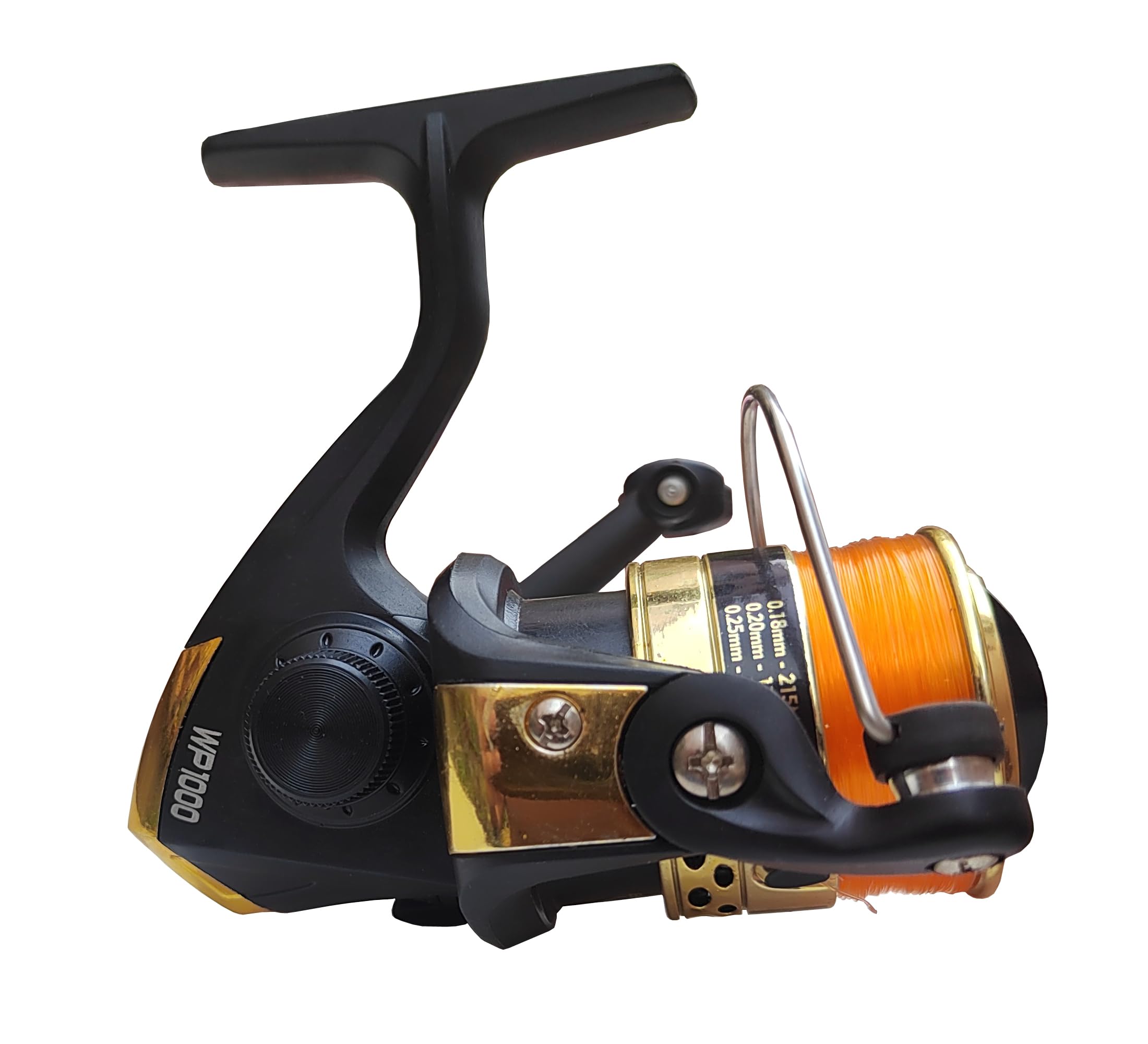 Azevqos Wp1000 Fishing Reel Graphite Frame,Cnc Aluminum Spool Spinning Reels 17Lbs Max Drag 5.2:1 Gear Ratio For Saltwahter Freshwater