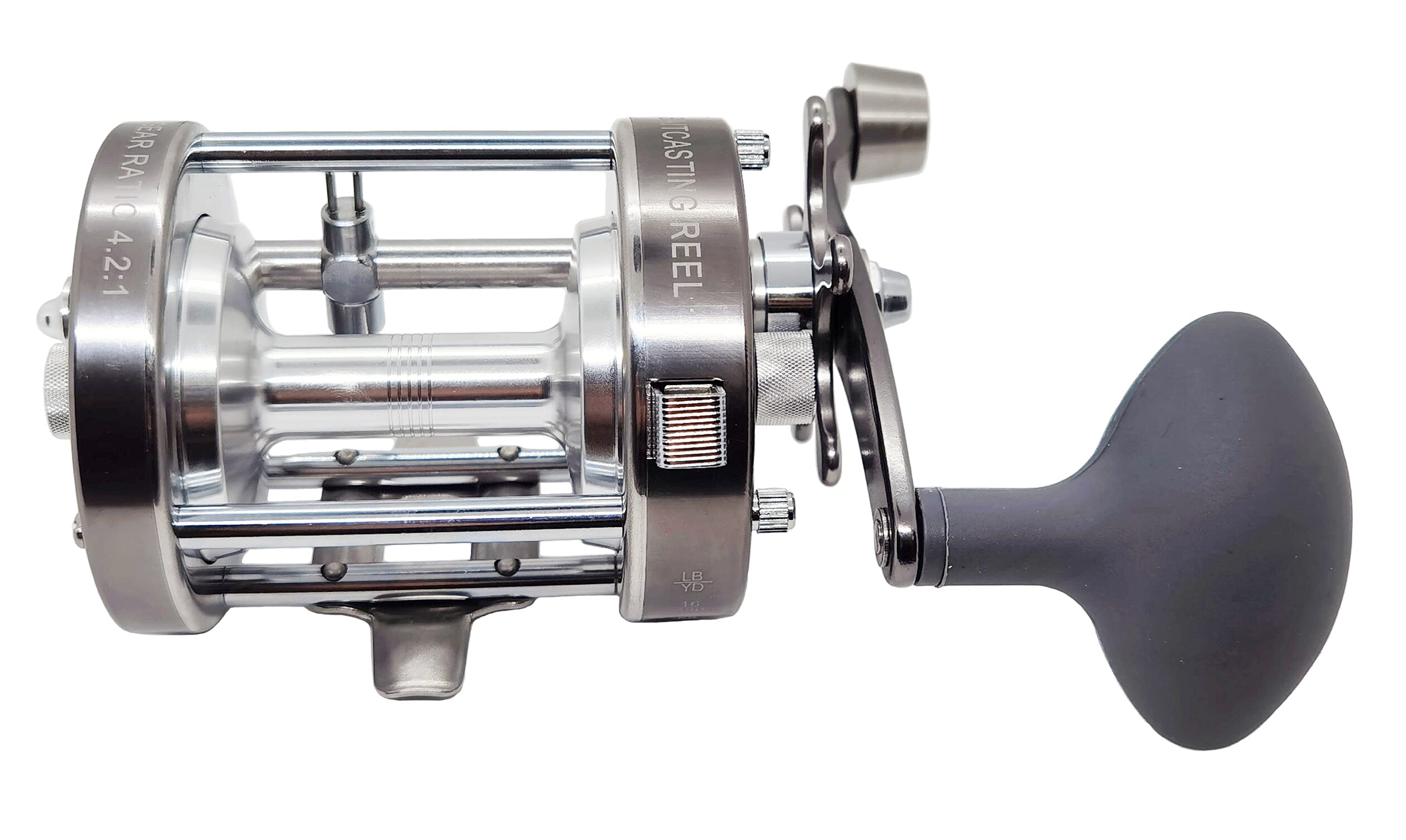 Mingyang Ming Yang Cl70A Baitcasting Fishing Reel 3 Stainless Steel Bearings Right Handed