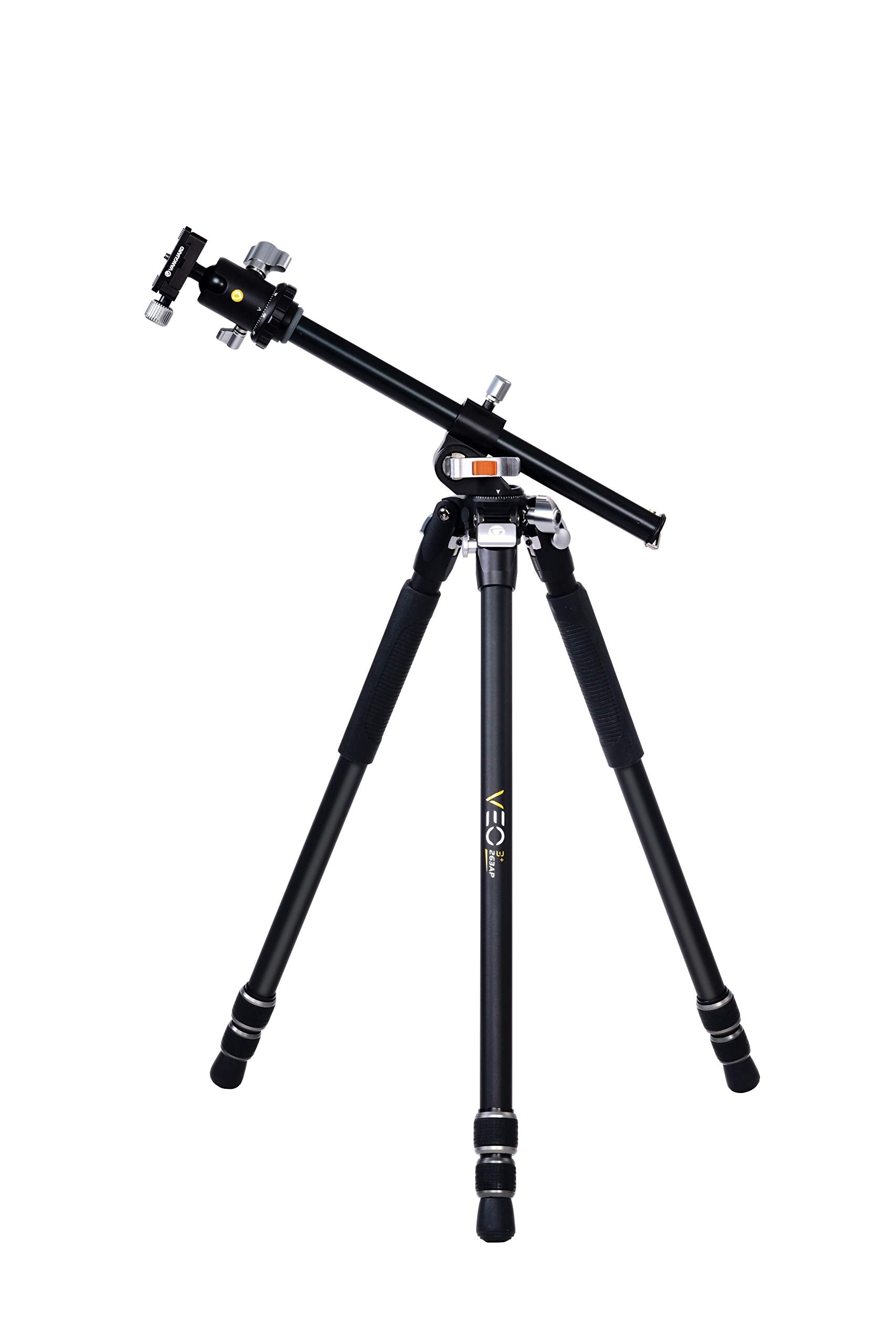 Vanguard Veo3+263Ab Aluminum Tripod With Ball Head With Multi-Angle Center Column For Overhead Shots