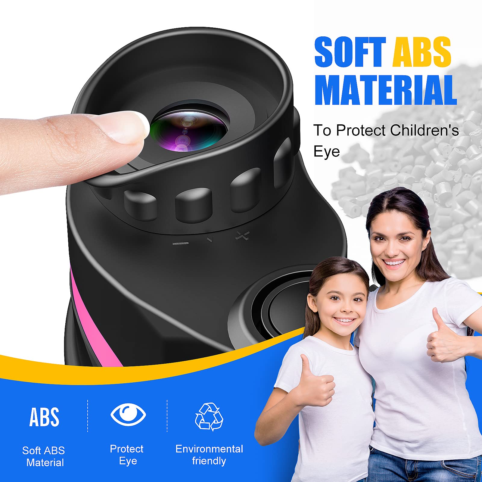 Let'S Go Binocular For Kids, Compact High Resolution Shockproof Binoculars