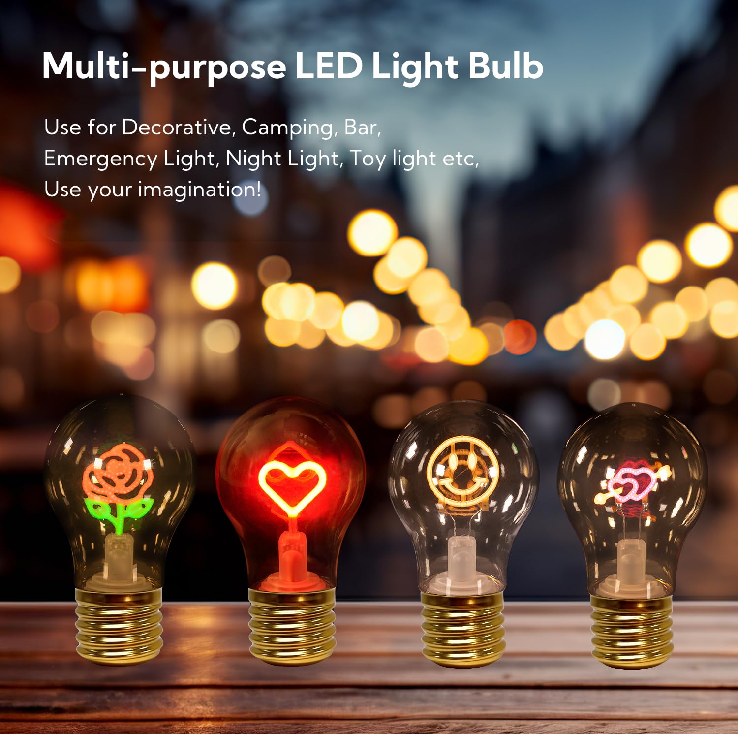 Storcfe Love Cordless Lightbulb, Warm Light Only, Rechargeable Usb-C Table Lamp, Pc Moon Light For Bedroom, Home Decor Night Light, For Mother'S Day, Mom, Wife, Husband, Family, Friends Etc