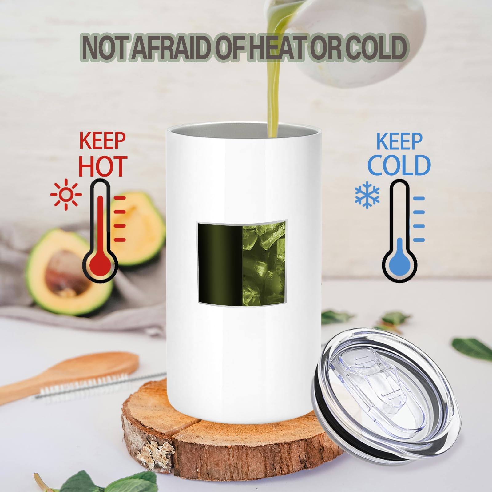 16 Pack Sublimation Tumblers Blanks Bulk Sublimation Cups Skinny Straight Tumbler Stainless Steel