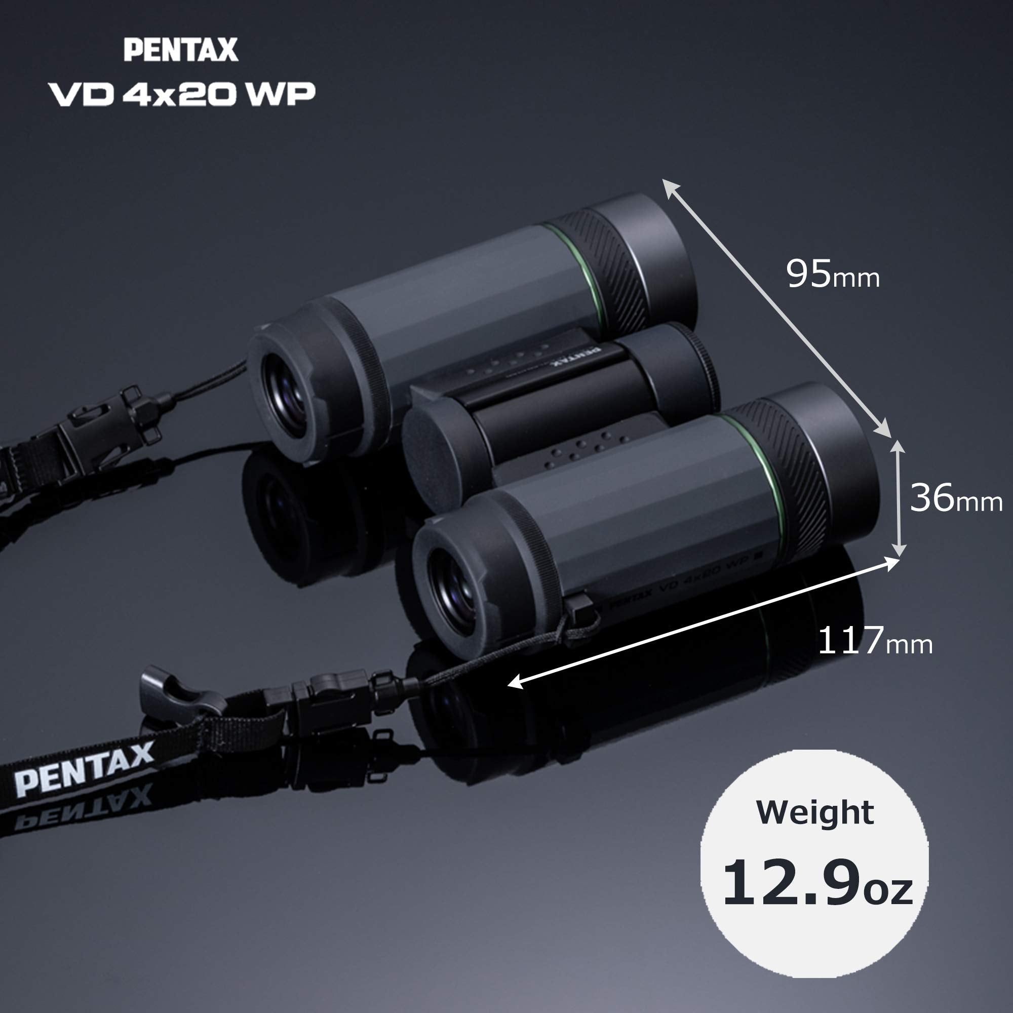 Pentax Vd 4X20 Wp Unique 3 In 1 Binoculars, Monoculars And Telescope With The Versatility To Capture The Emotion Of A Variety Of Scenes.