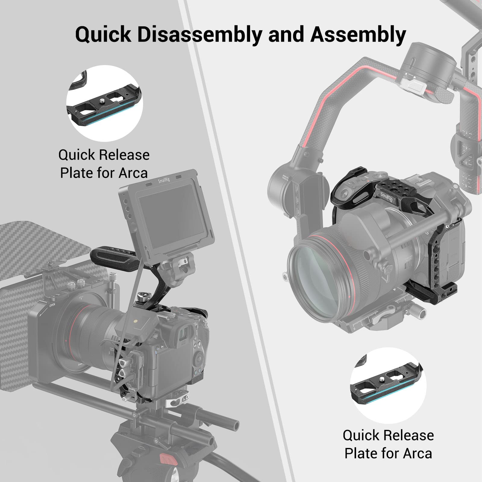 Smallrig Bundle: Cage Kit For Canon R5, R5 C, R6 And Lp-E6Nh Camera Battery