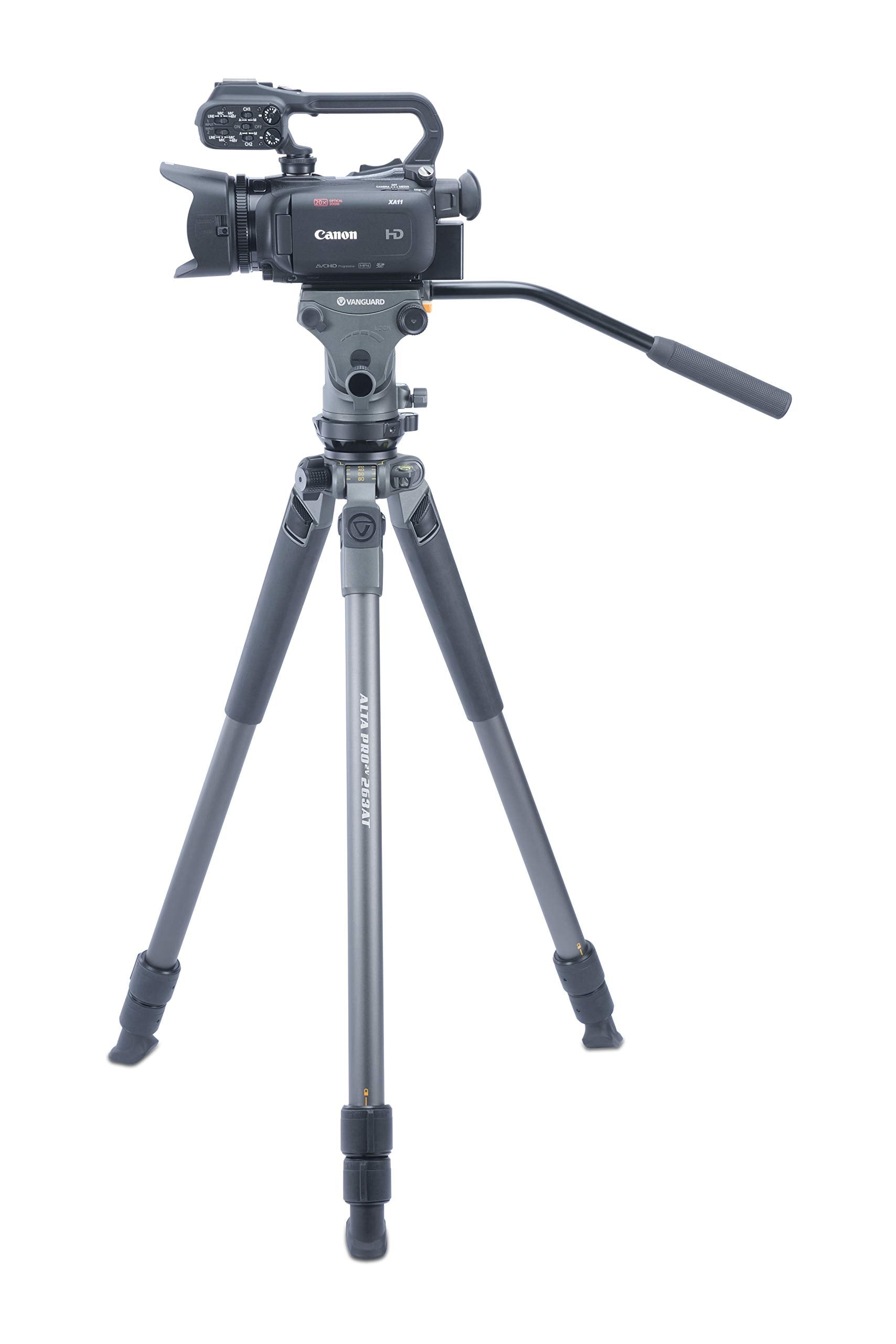 Vanguard Alta Pro 2V 263Avp Aluminum Video Tripod With Alta Ph-123V Video Head