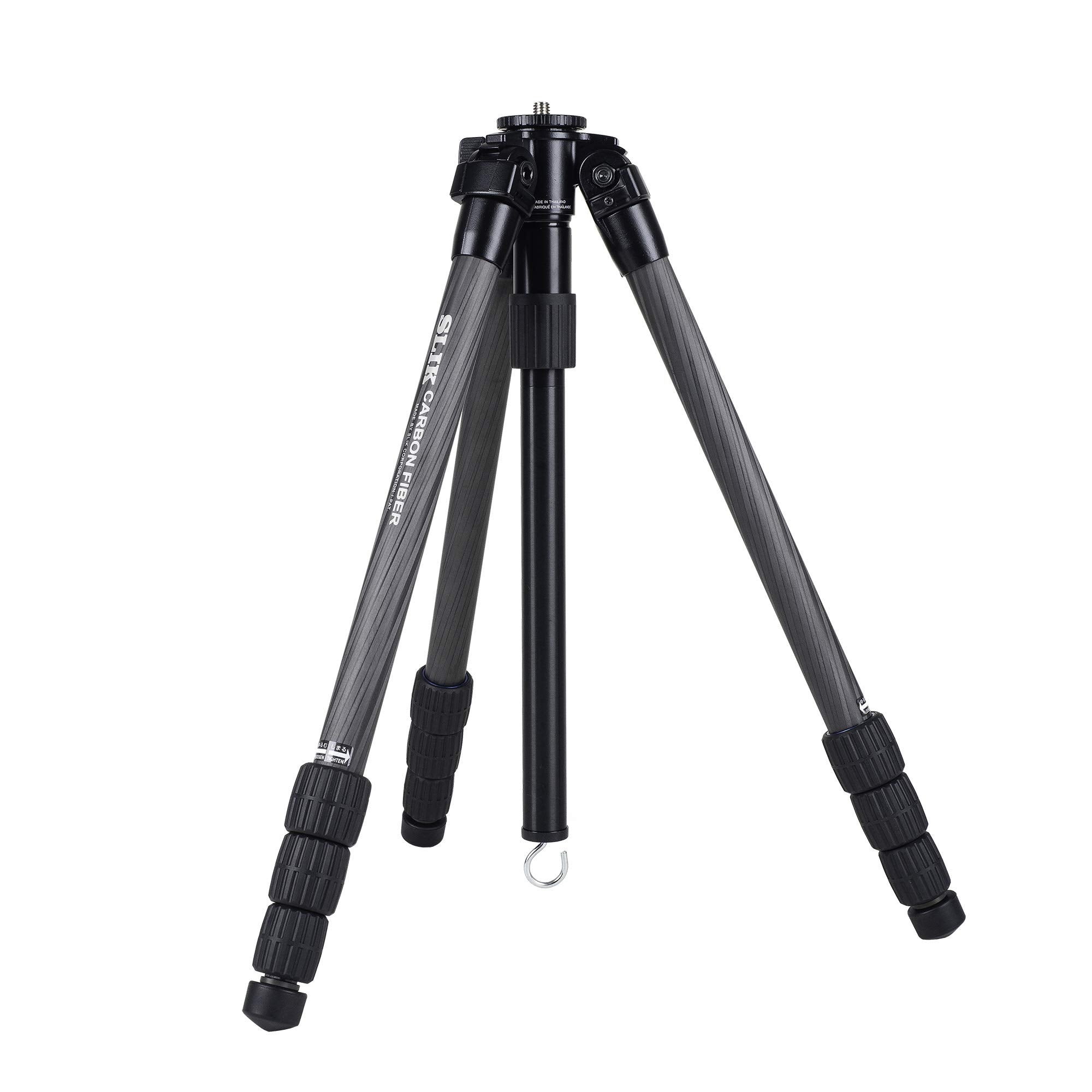 Slik Pro Cf-734 4-Section 65" Carbon Fiber Tripod Black (615-925)
