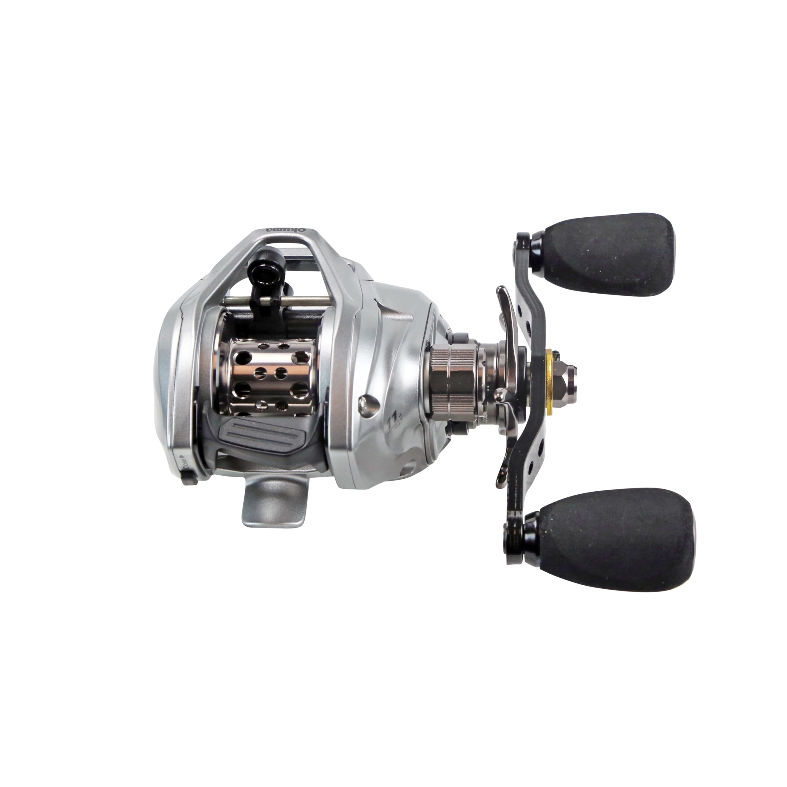 Okuma X-Series Low Profile Extremely Lightweight Baitcast Reel, Right Hand, X-100Ha