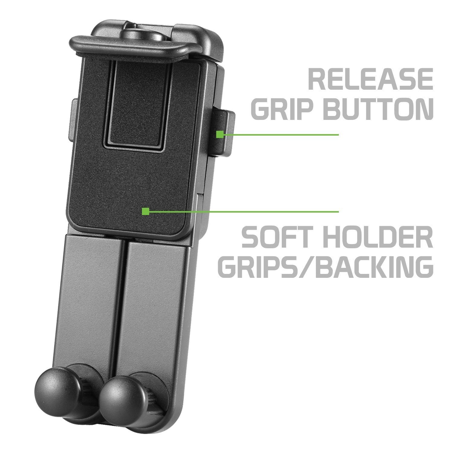 Chargercity Universal Hdx Tablet Camera Zoom Video Record Periscope Conference Tripod Holder Mount With Dual 360° Swivel Adjust Joint Compatiblewith Tablets Apple Ipad Pro Air Mini, Galaxy Tab