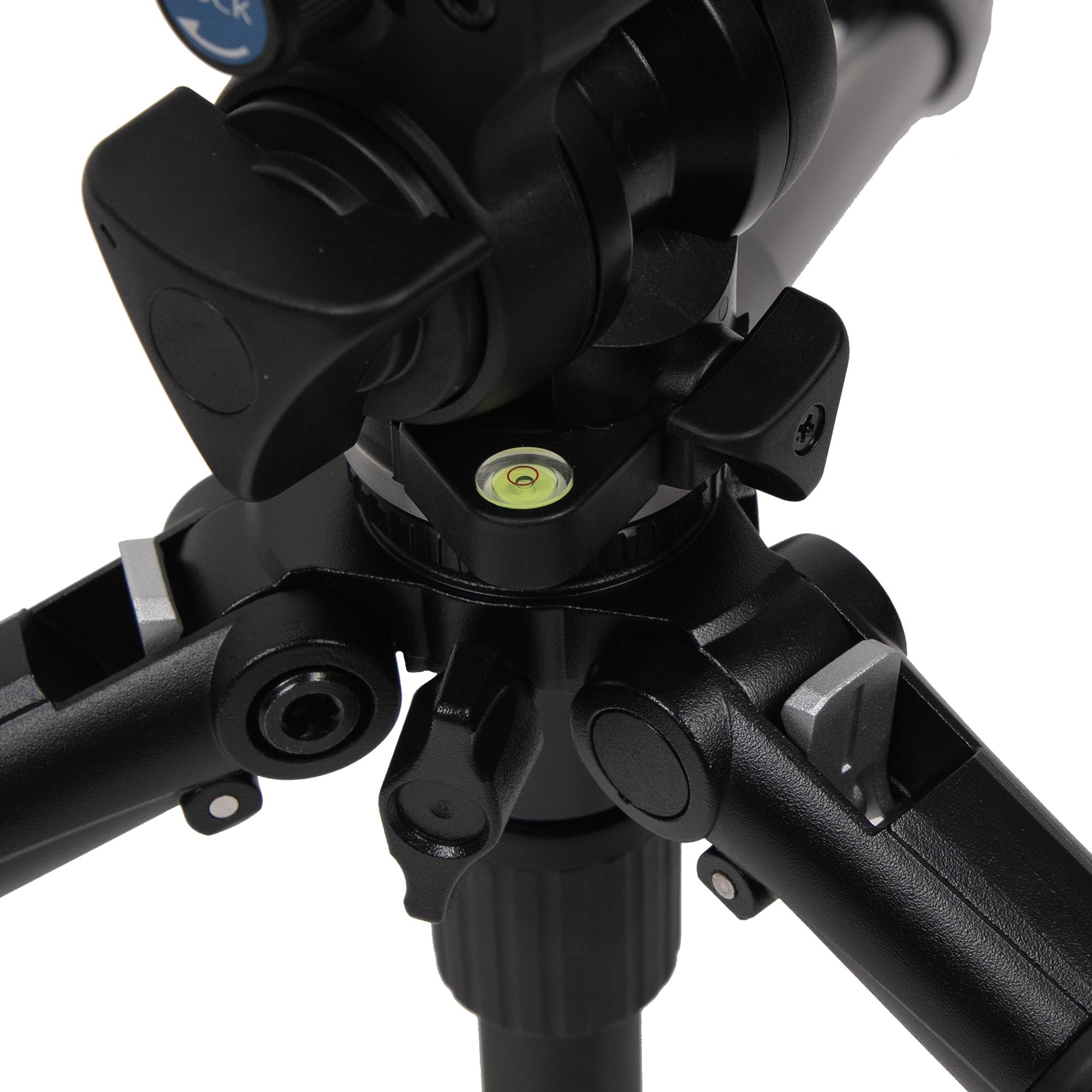 Slik Pro Al 324Svh-520 Aluminum Video Tripod With Fluid Pan Head