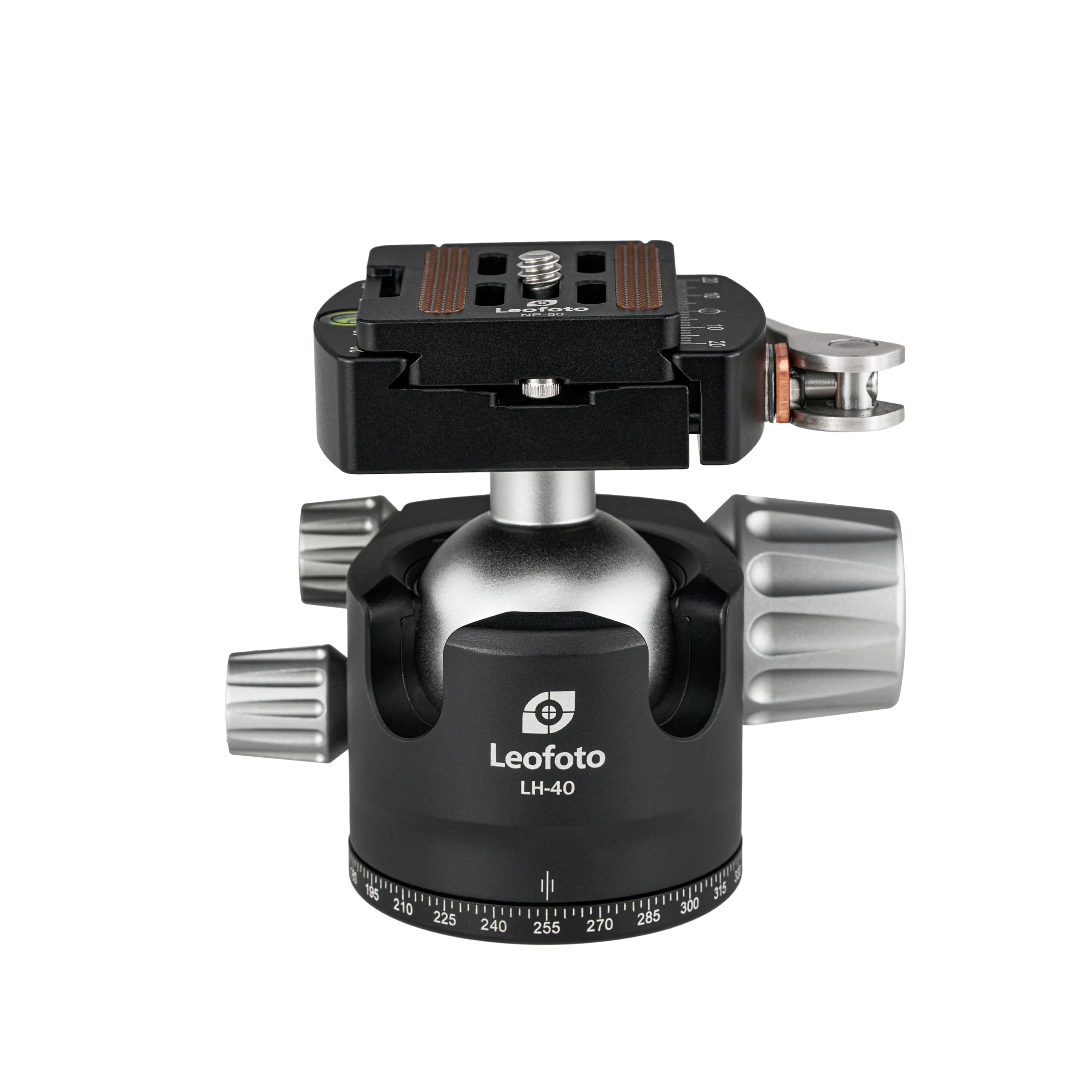 Leofoto Ls-324Cx+Lh-40Lr Travel Tripod, Ranger Series, Carbon Fiber, 4 Leg Sections, Lightweight, Ball Head Set