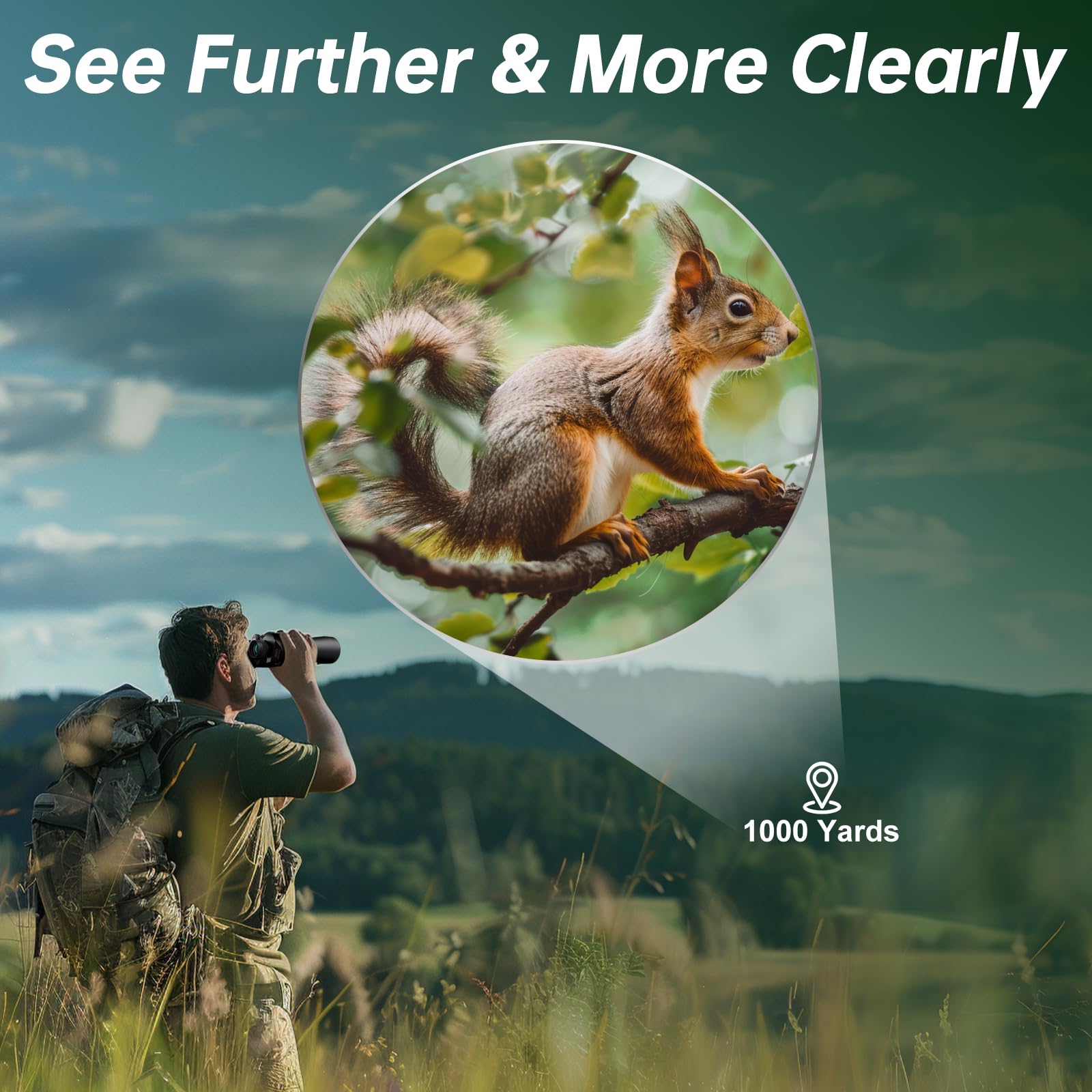 Aurosports 20X70 Binoculars For Adults High Powered - Hd Binoculars With Clear Low Light Vision - Bak4 Prism Large View For Bird Watching Hunting Travel Outdoor Sports Cruise