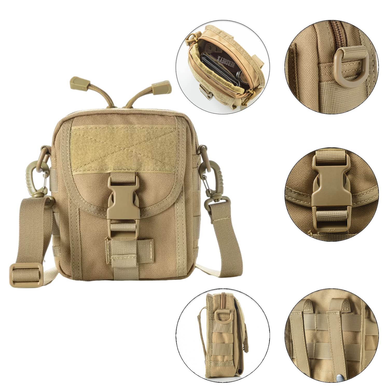 C-Eagleeye Camo Binocular & Rangefinder Case,Life Waterproof, Inside The Foam Cushion Shockproof, Suitable For Hunting Hiking Travel To Carry（Binoculars Below 42Mm For General Use）