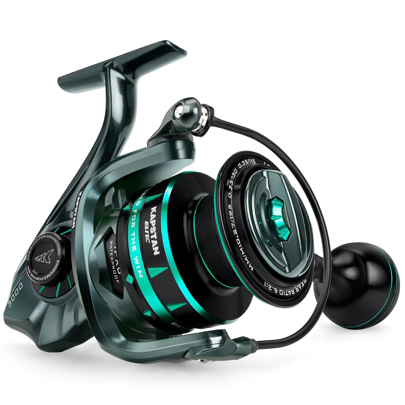 Kastking Kapstan Elite Hs Saltwater Spinning Reel & Superpower Braided Fishing Line