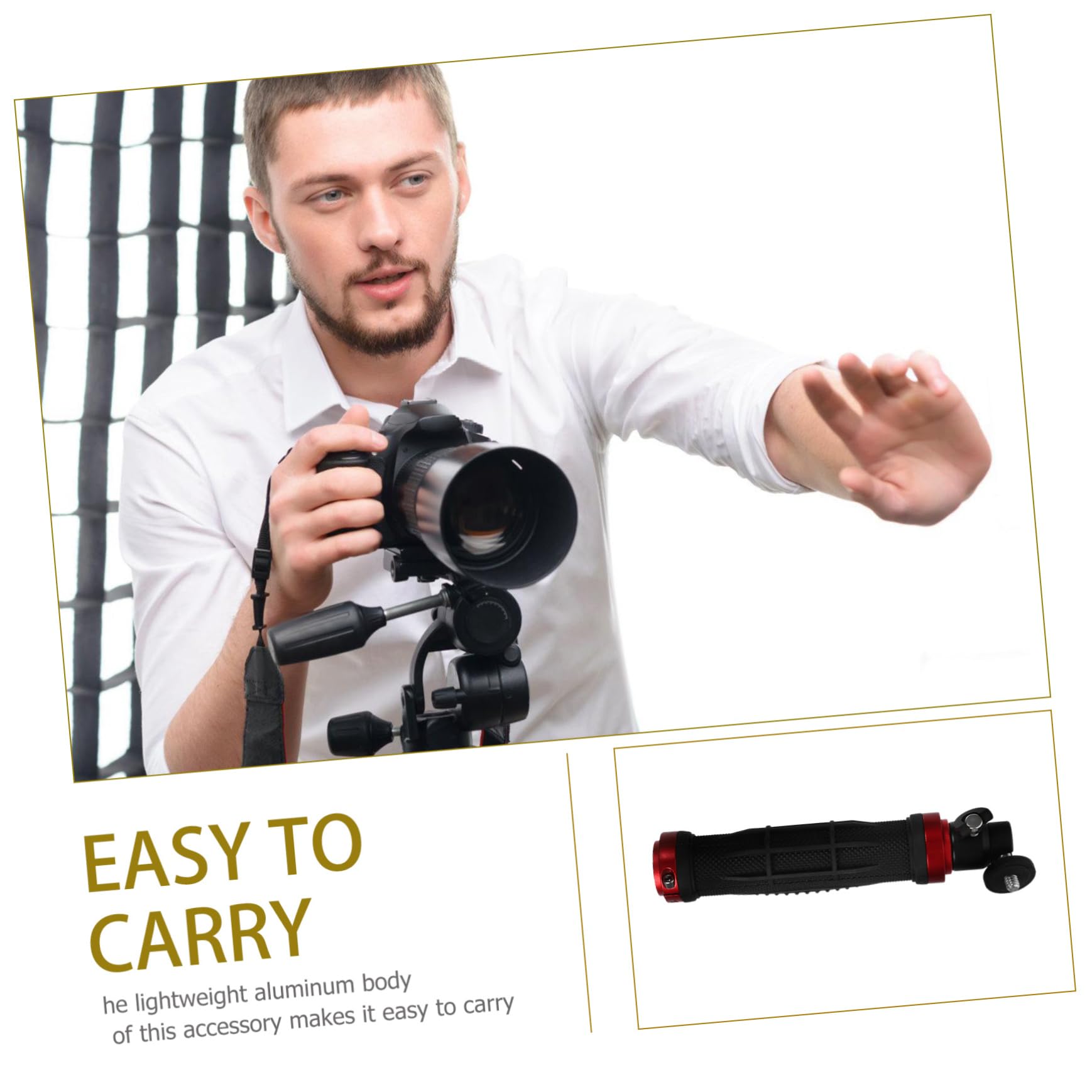 Homoyoyo Dslr Gimbal Stabilizer For Camera Hand Grip Phone Handle Handle Support Mount And Phone Stabilizer