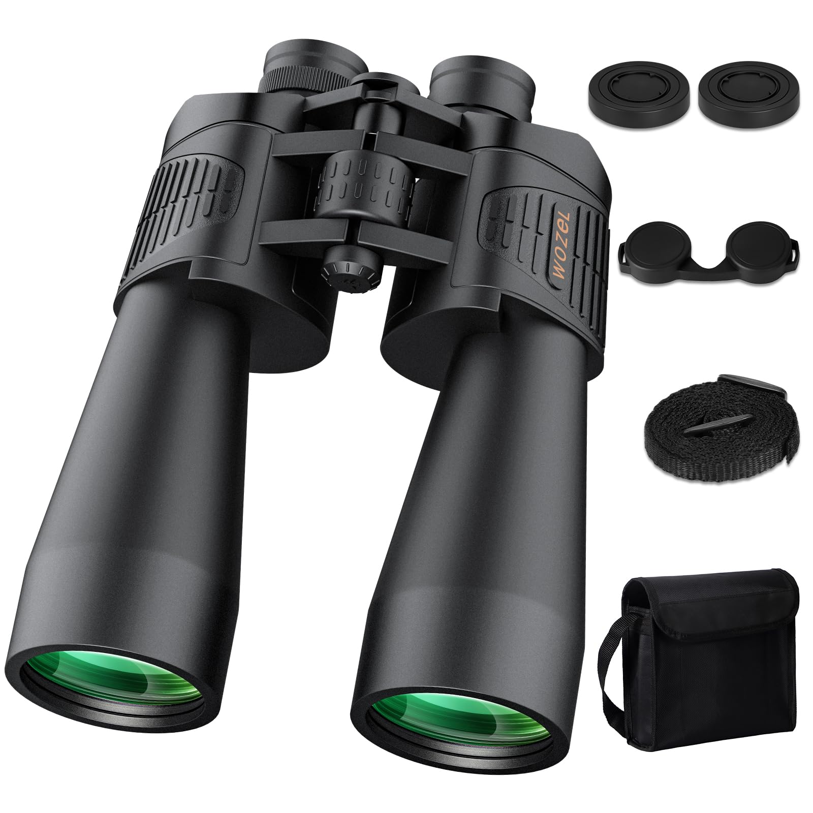 Wozel 20X70 Binoculars For Adults High Powered - Hd Bird Binoculars With Clear Low Light Vision - Powerful Binocular For Bird Watching Hunting Travel Outdoor Hiking