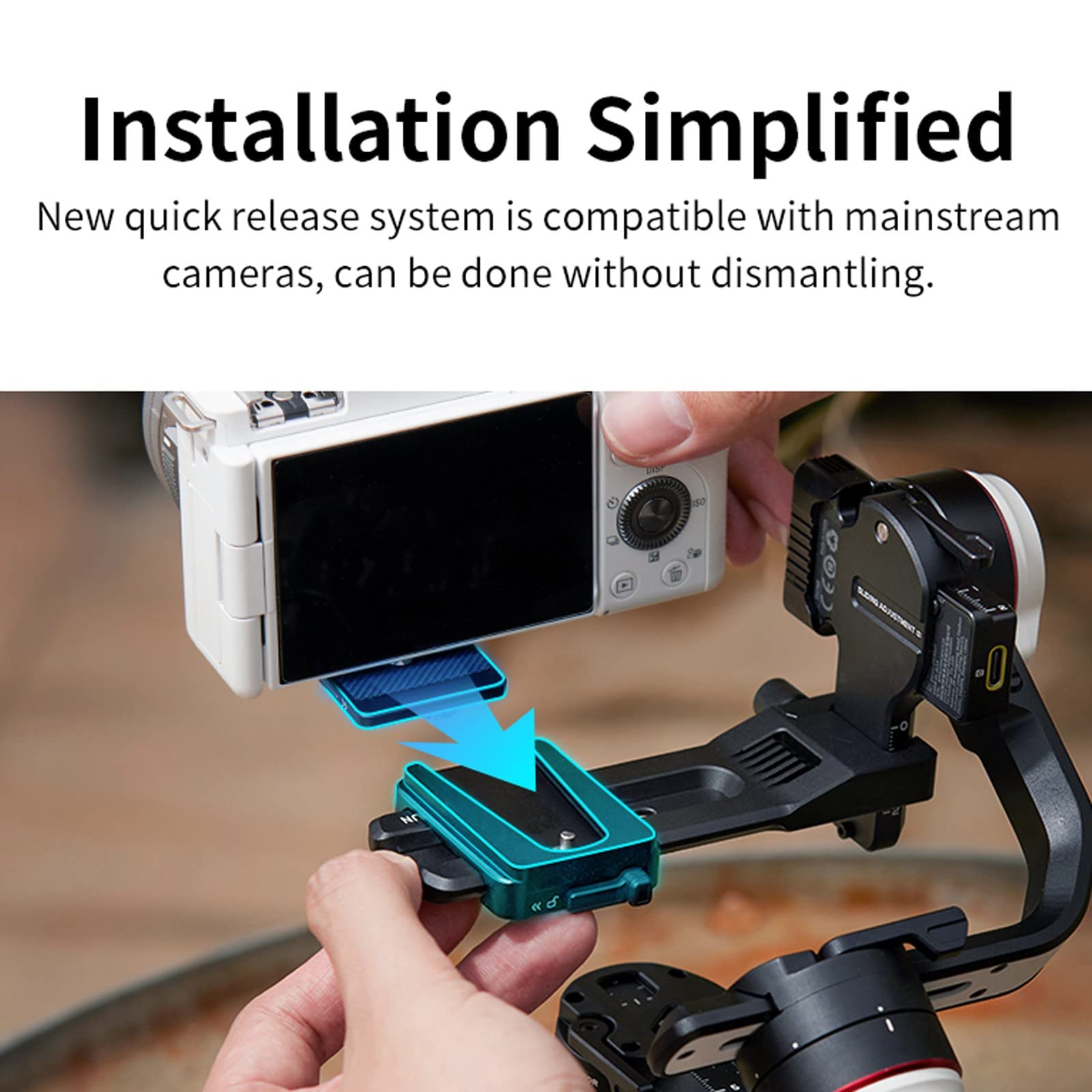 Zhiyun Crane M3S Combo Gimbal Stabilizer For Smartphone Mirrorless Dslr Camera Action Camera,3-Axis Gimbal For Iphone Gopro Sony Canon Nikon Fujifilm Panasonic Sigma
