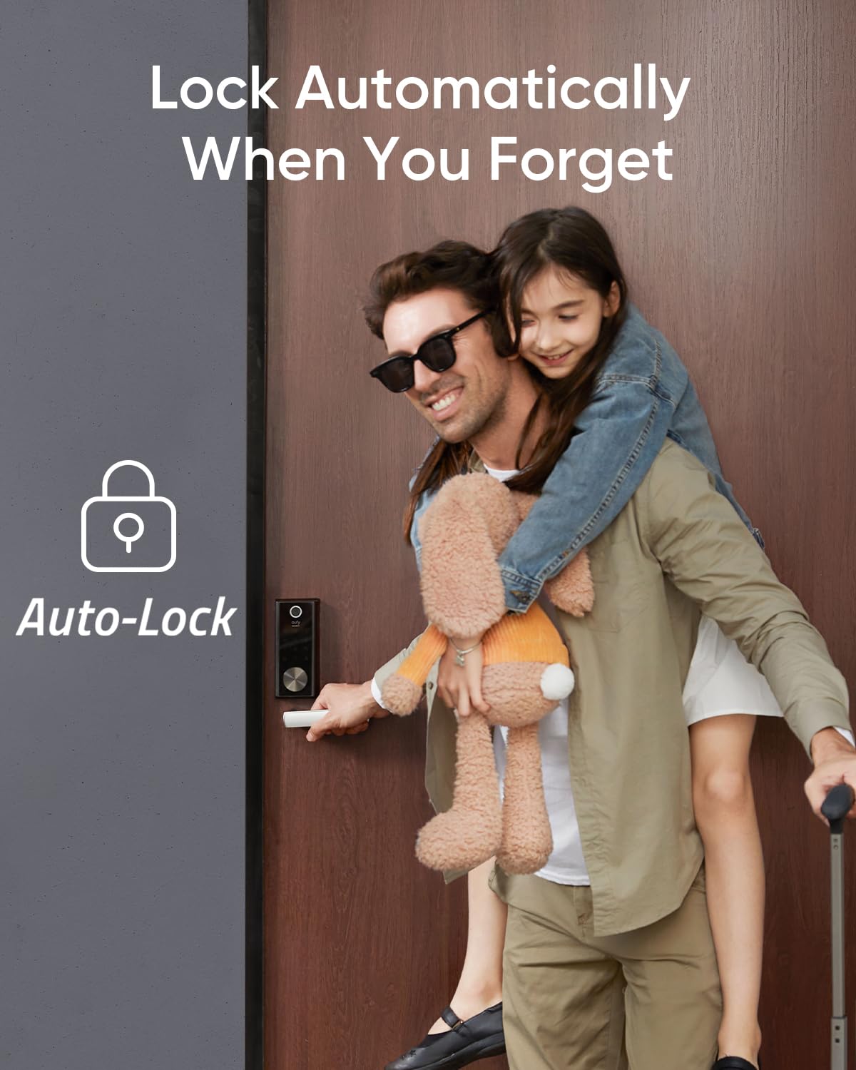 Eufy Security Smart Lock S230, Keyless Fingerprint Lock For Front Door, Easy Installation, Built-In Wi-Fi, Reliable App For Remote Access, One-Year Battery Life, Bhma , Ip65 Weatherproof
