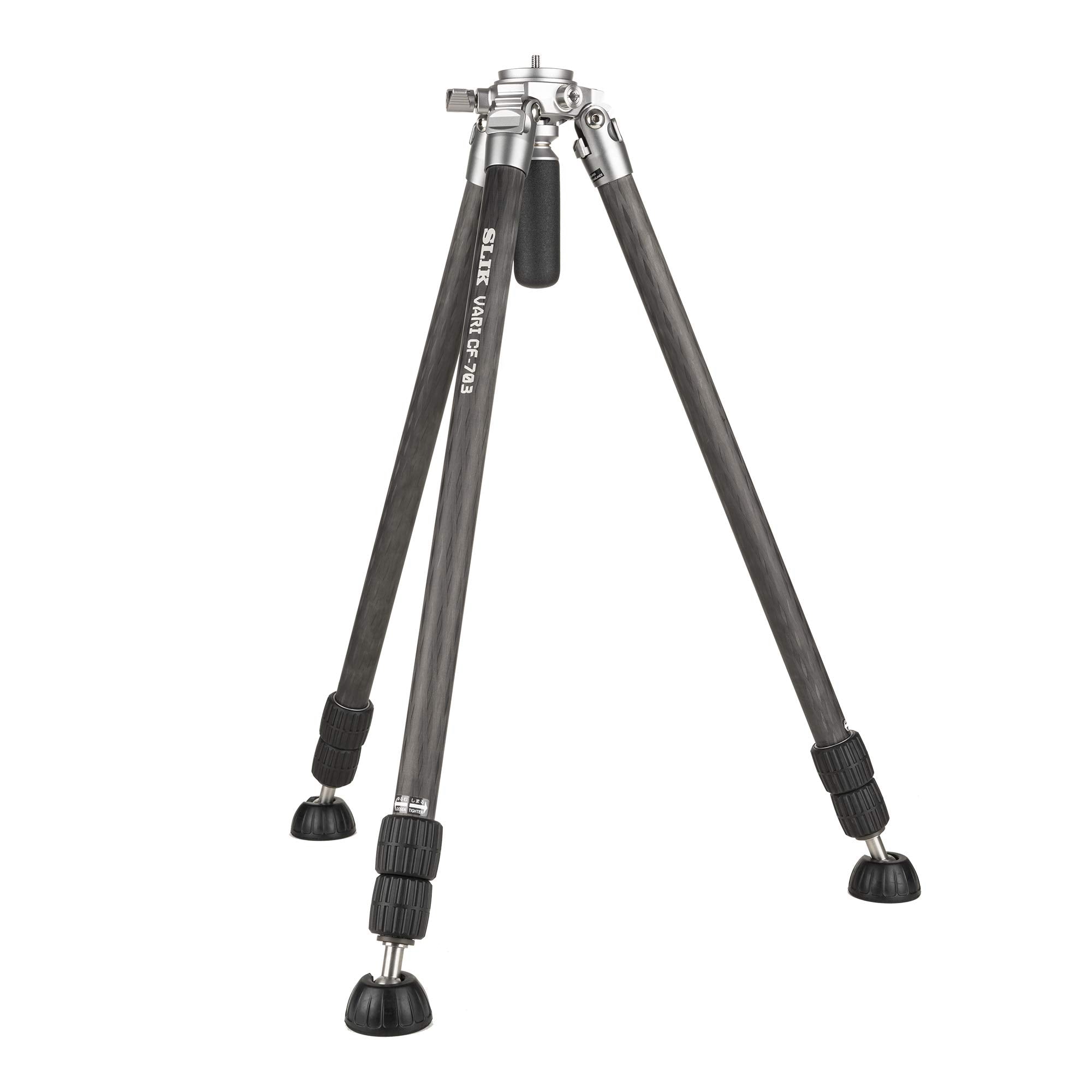 Slik Pro Vari Cf-703 3-Section Carbon Fiber Professional Tripod Kit