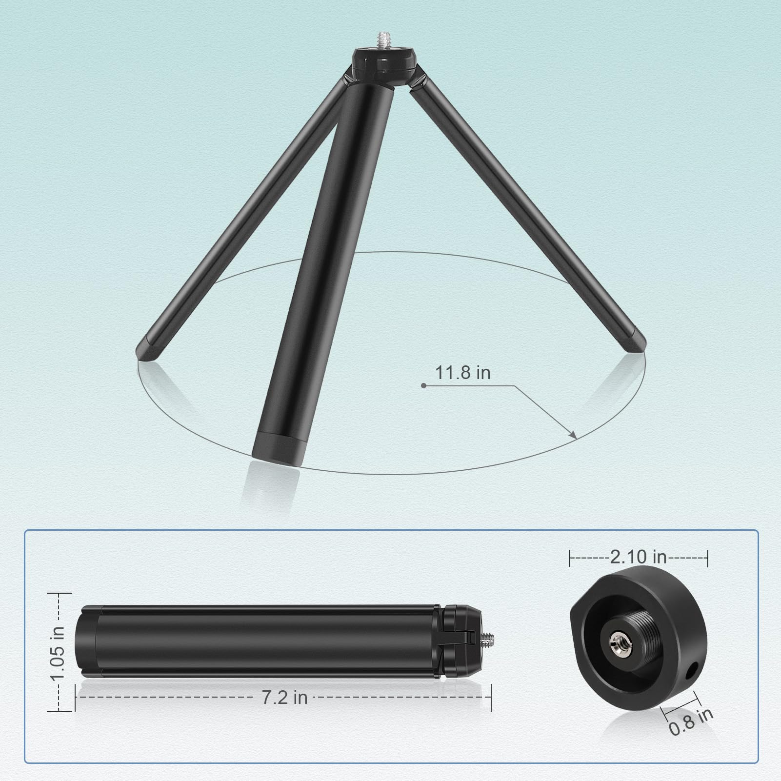 Gingkosys Starlink Mini Tripod With Aluminum Adapter, Star Link Mini Portable Tripod Mount Stand Accessories
