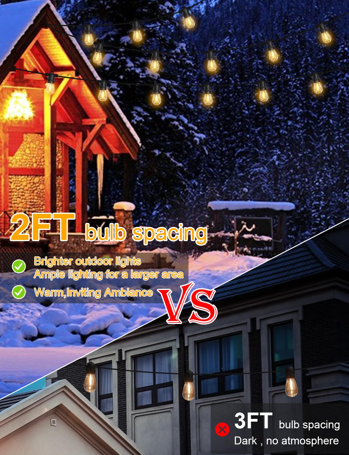 Yoyonacy 50Ft Solar String Lights - Outdoor Waterproof 15+1 S14 Led Bulbs, Remote Controlled Timer, Dimmable 8 Modes, Usb Port, Solar Lights For Outside, Patio, Yard, Balcony, Camping