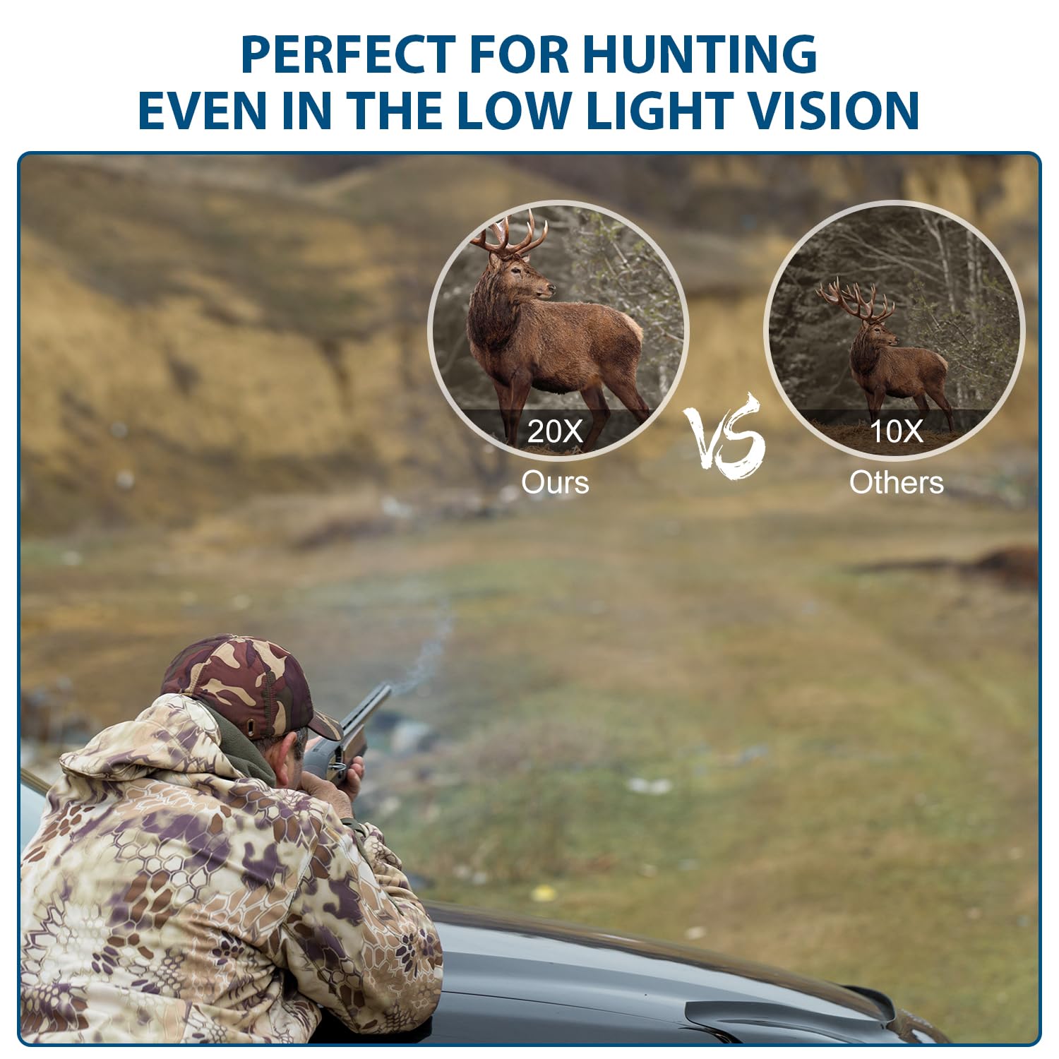 Bedeny Binoculars 20X25 For Adults And Kids, High Power Easy Focus With Low Light Vision, Compact For Bird Watching And Travel, Green