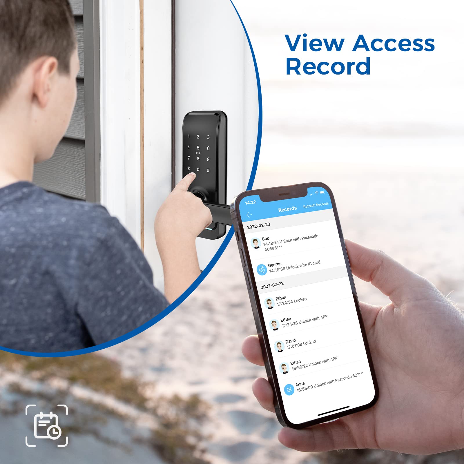 Kucacci Wifi G2 Gateway For H15B T17 Smart Lock, Wifi Bridging Hub Remote Control Smart Door Lock Work With Ttlock Google Home Alexa Voice Control