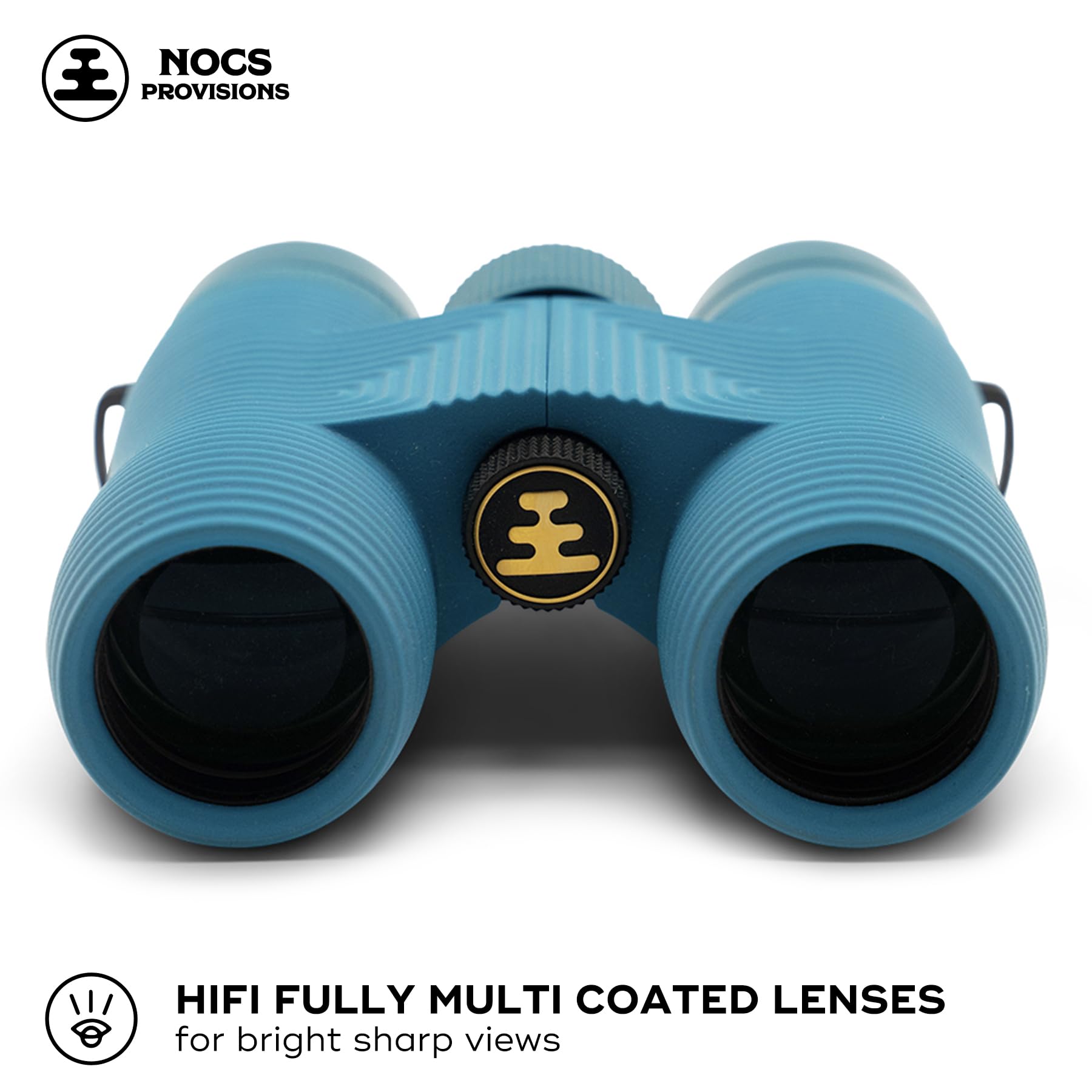 Nocs Provisions Field Issue Compact 8X32 Waterproof Binoculars, Shockproof, Fogproof, 8X Magnification, Bak4 Prism, Multi-Coated Lenses For Adults & Kids, Bird Watching, Hunting & Wildlife Viewing