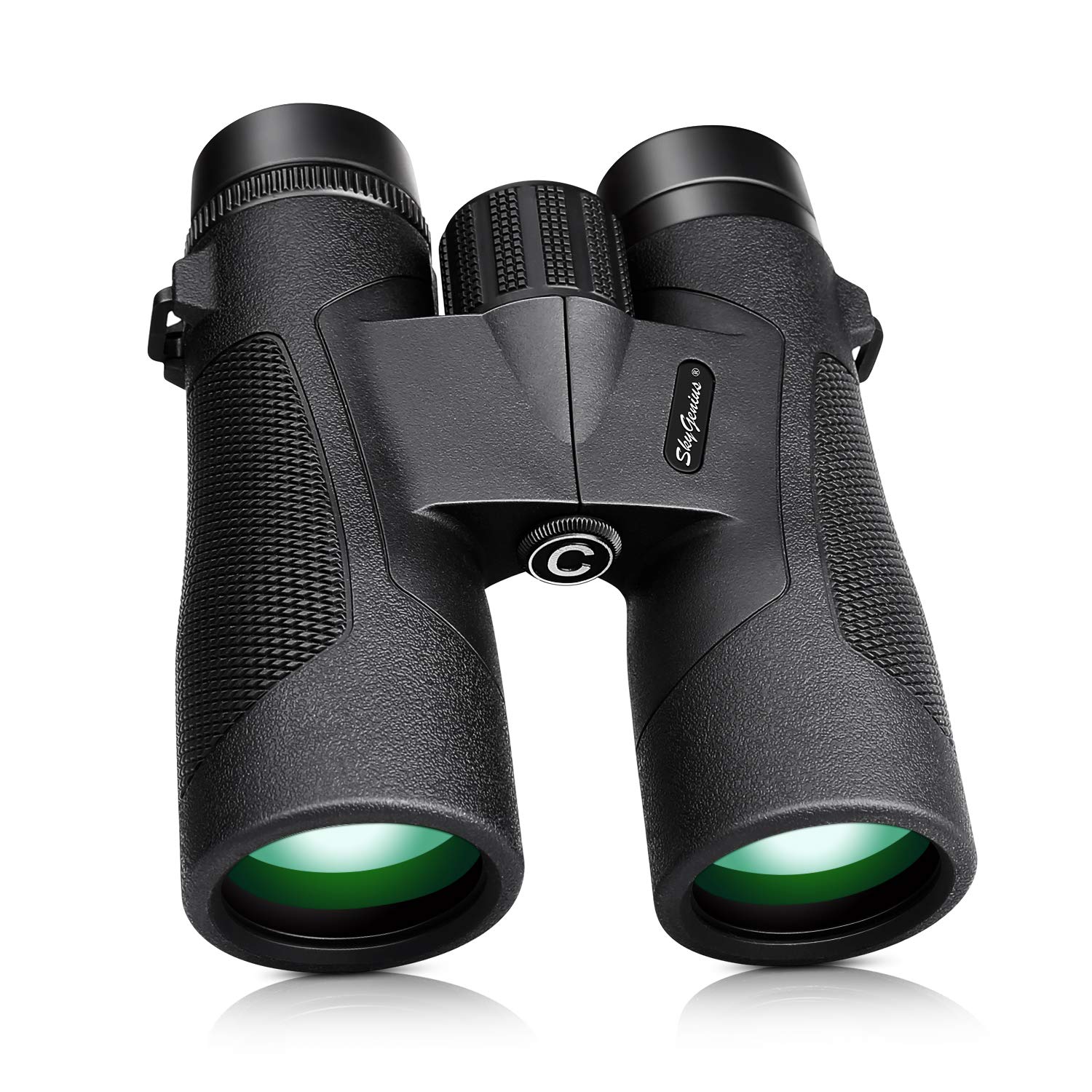Skygenius 10X42 Binoculars For Bird Watching, Adults - Antifog Waterproof, Bak-4 Roof Prism, Quick Focus Hd For Sporting Events, Sightseeing With Strip