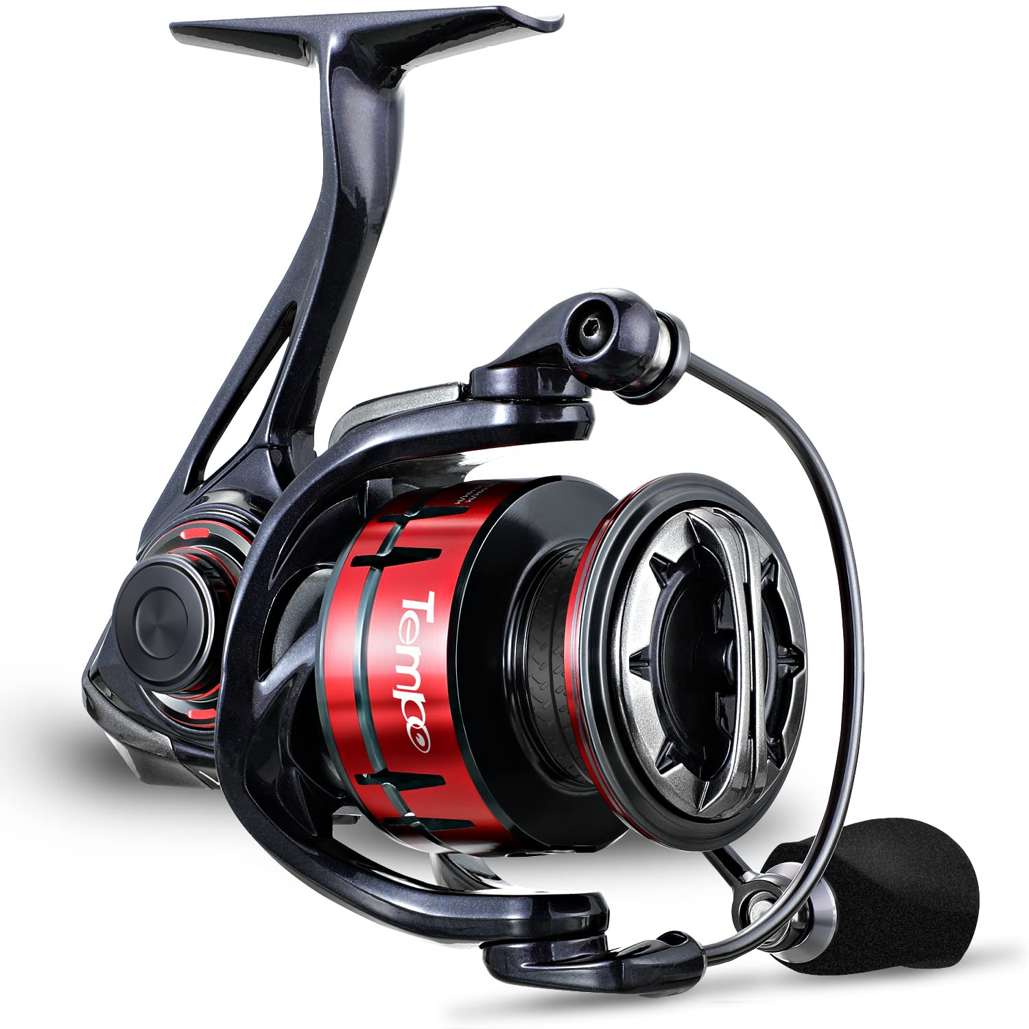 Tempo Expert Fishing Reels, 10 + 1 Ball Bearings From Japan, Max Drags Up To 41 Lbs, Light And Smooth Spinning Reel, Magnesium Frame, Gear Ratio From 5.2: 1 To 6.2: 1