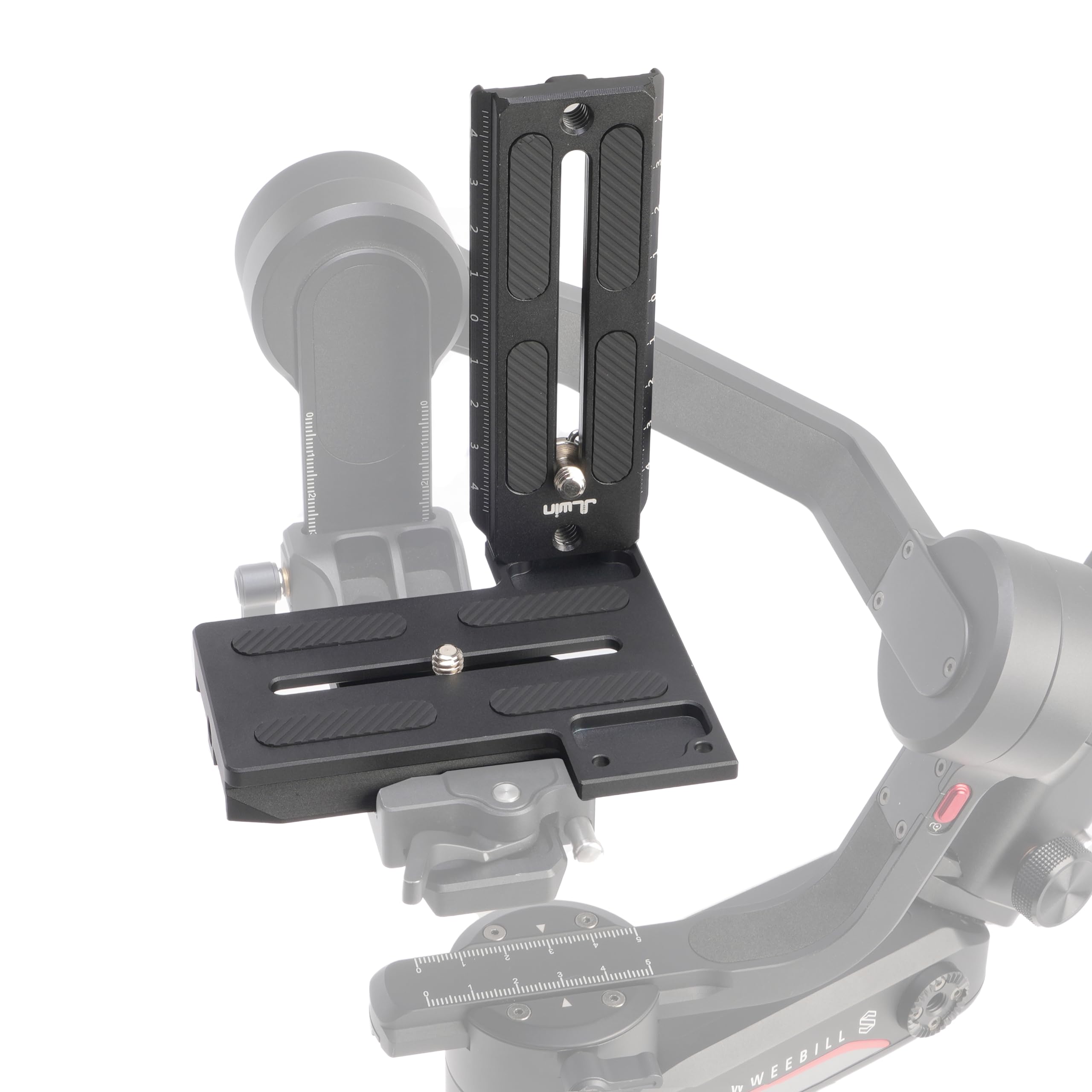 Hersmay Universal Arca-Swiss Quick Release Vertical Stand L Bracket Plate For Zhiyun Weebill S/Weebill 2/ Weebill 3/ Crane 2/ Crane3 Gimbal Stabilizer Accessories For Dslr And Mirrorless Camera