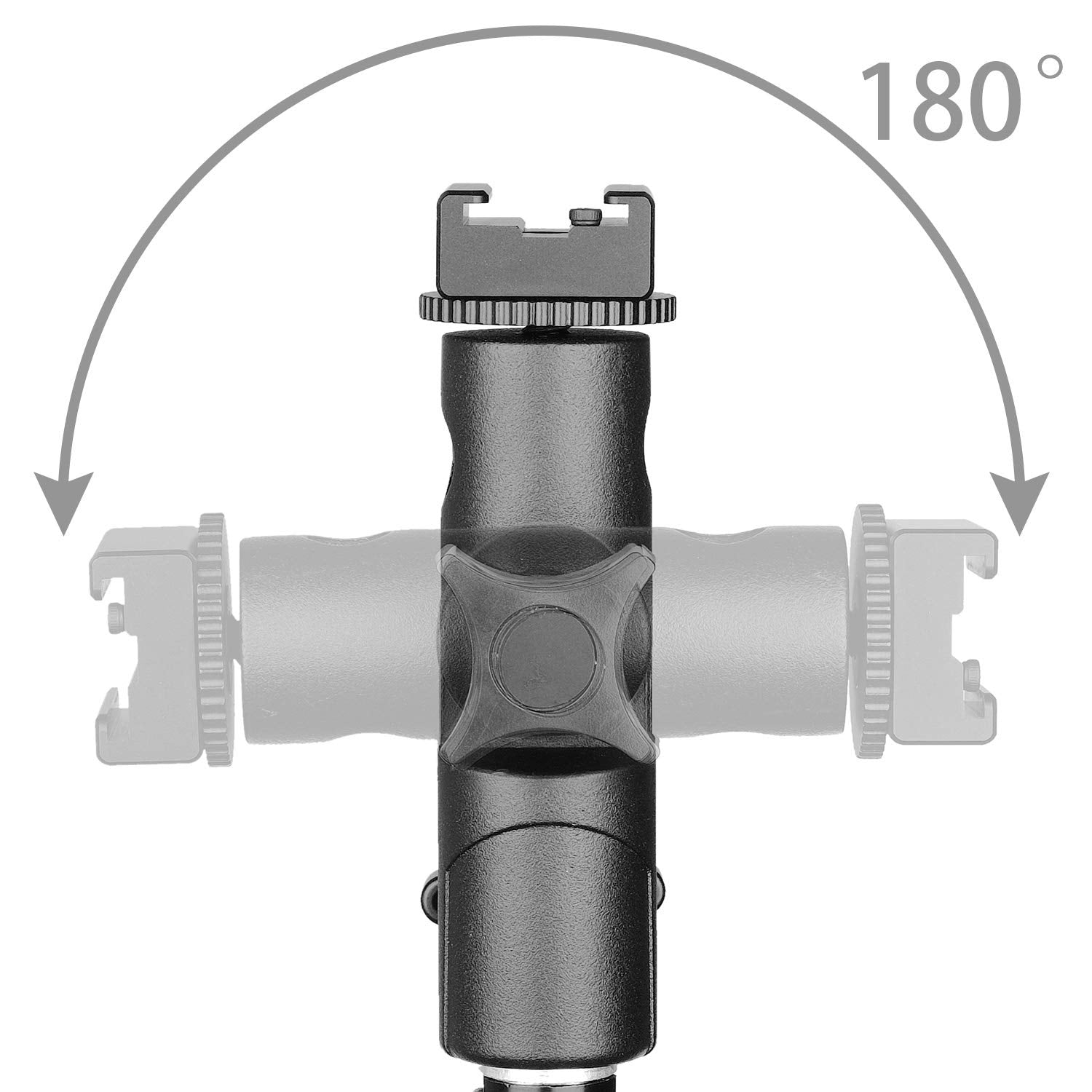 Chromlives Updated Version Flash Bracket-Light Stand Flash Mount Cold Shoe Flash Stand Photography Camera Umbrella Holder Bracket E Type For Dslr Camera Canon Nikon Pentax Olympus Nissin Metz And Dslr