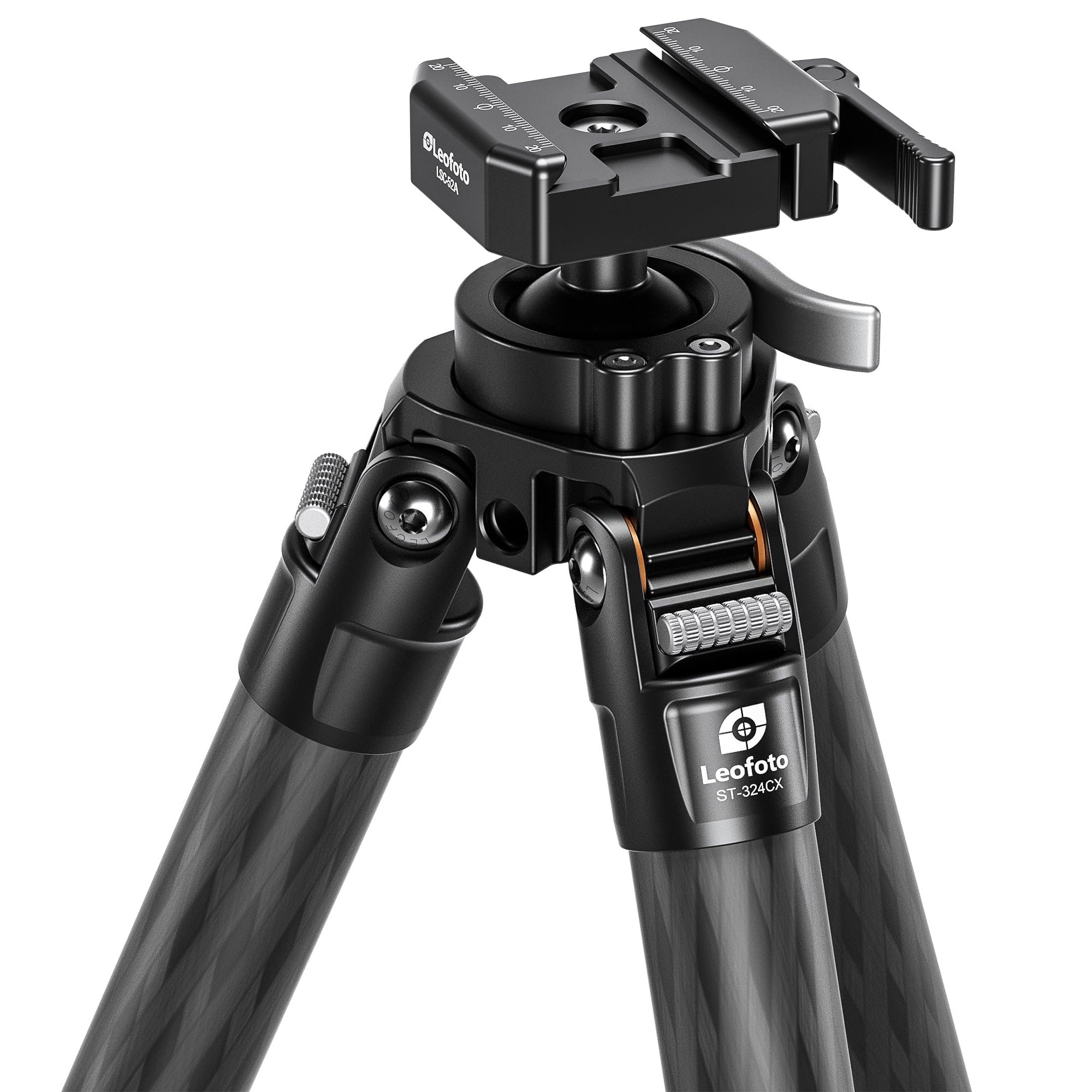 Leofoto St-X Outdoors Tripod With Integrated Lever-Control Ballhead - St-324Cx - Arca Clamp