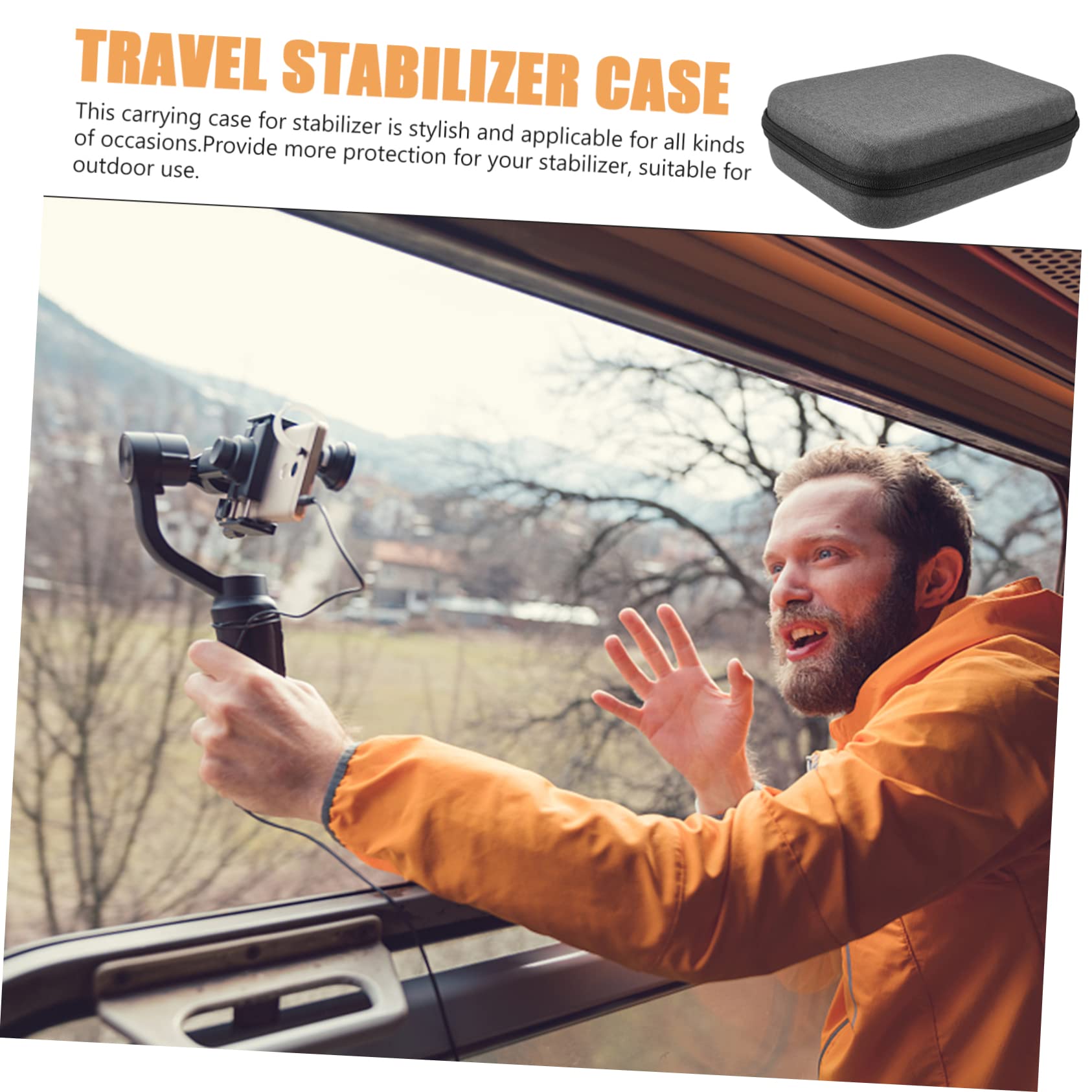 Feltechelectr Stabilizer Protector Action Bag Handheld Stabilizer Small Storage Bag Travel For Om4 Om4Se